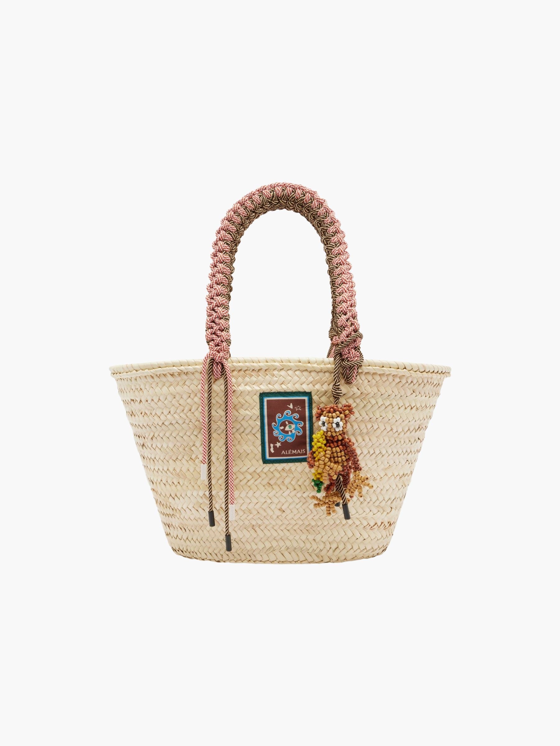Alemais x LRNCE Macrame Maxi Basket Blonde