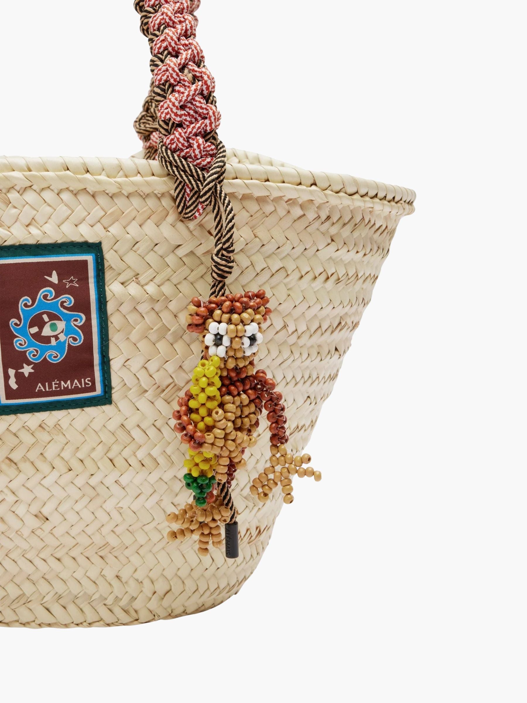 Alemais x LRNCE Macrame Maxi Basket Blonde