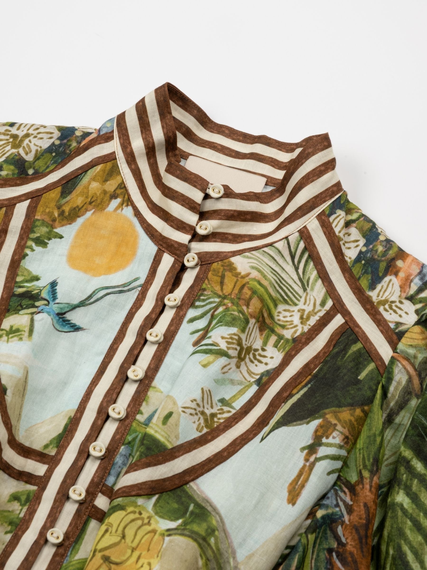 Alemais Toucan Tango Mini Dress Multi
