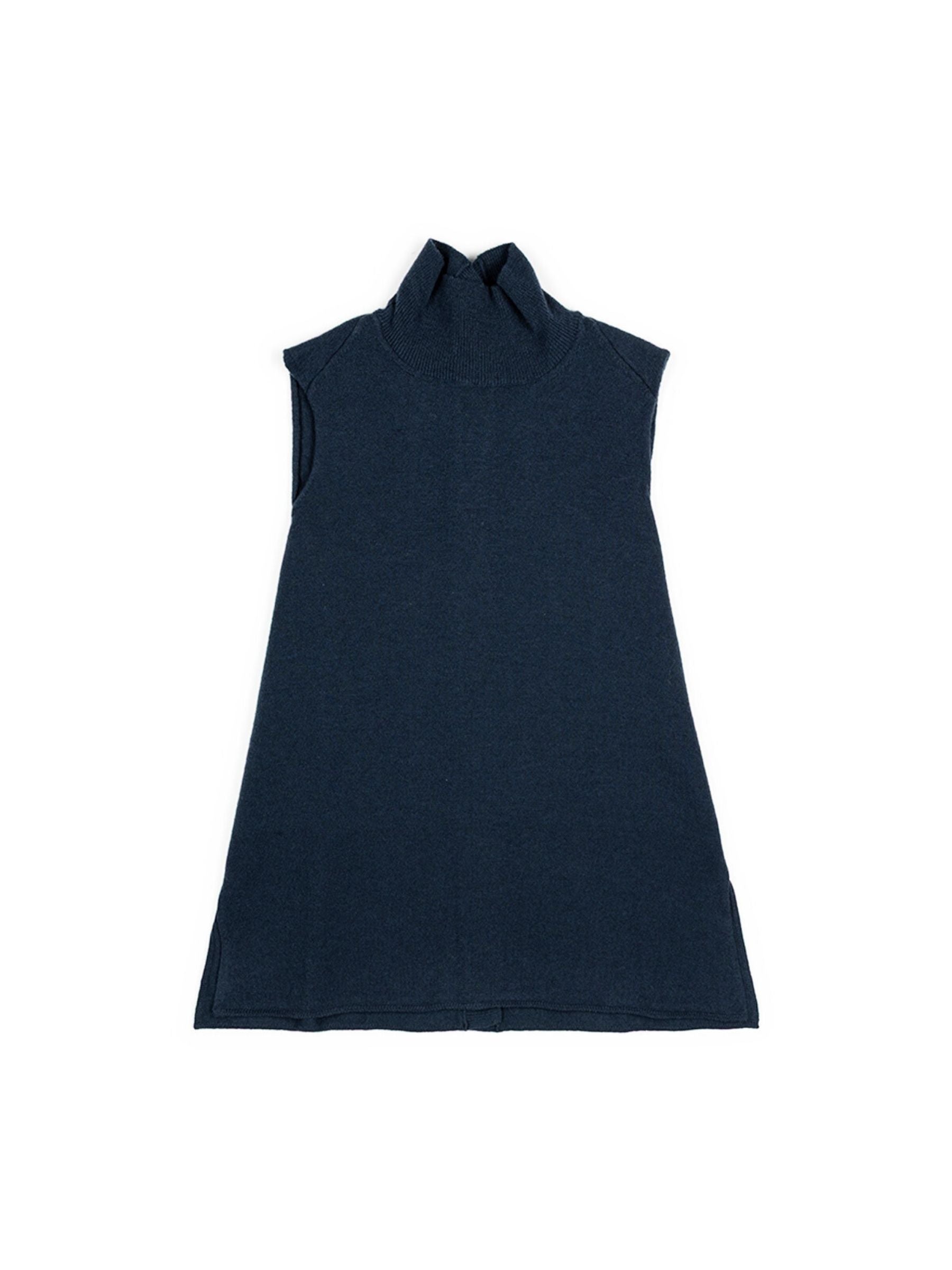 Christian Wijnants Komme Knit Top Deep Petrol