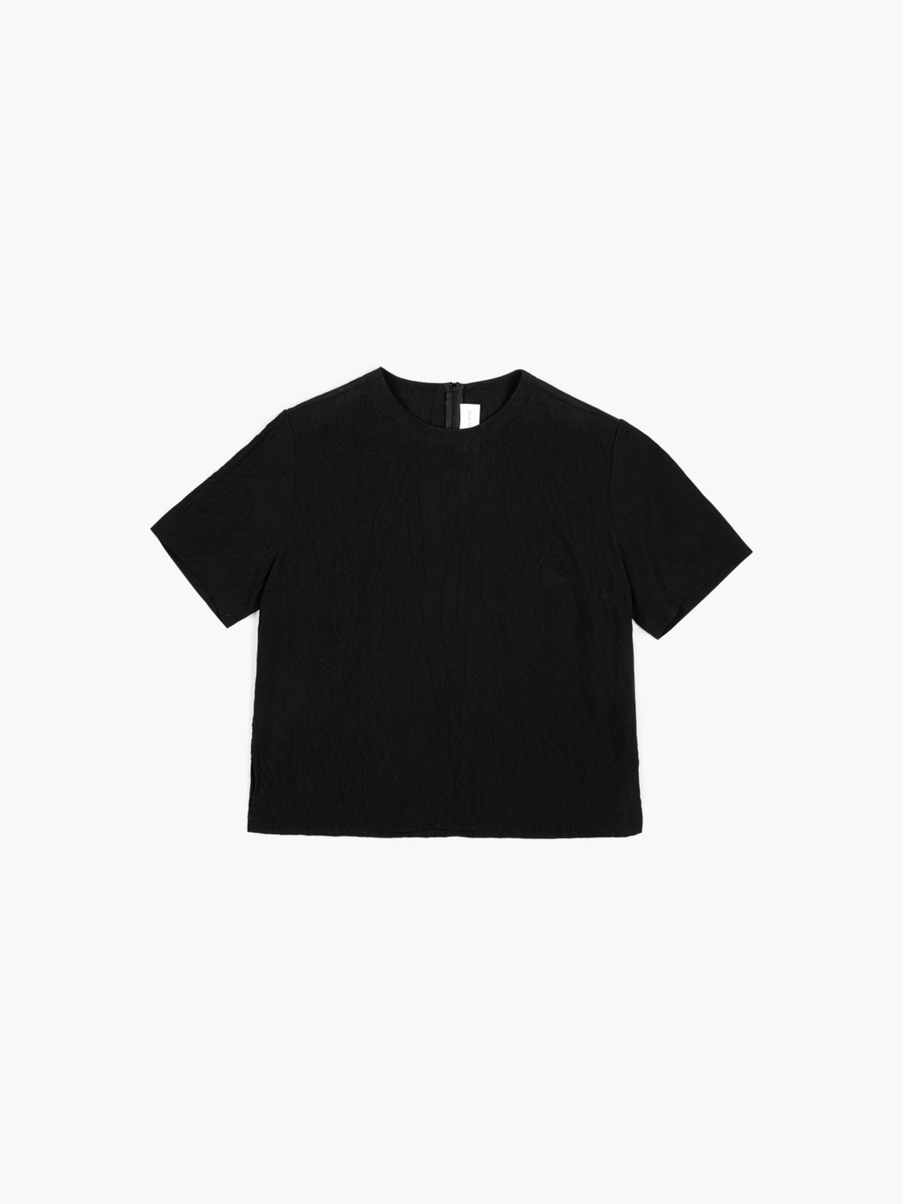 Christian Wijnants Tanto Side Slit Top Black