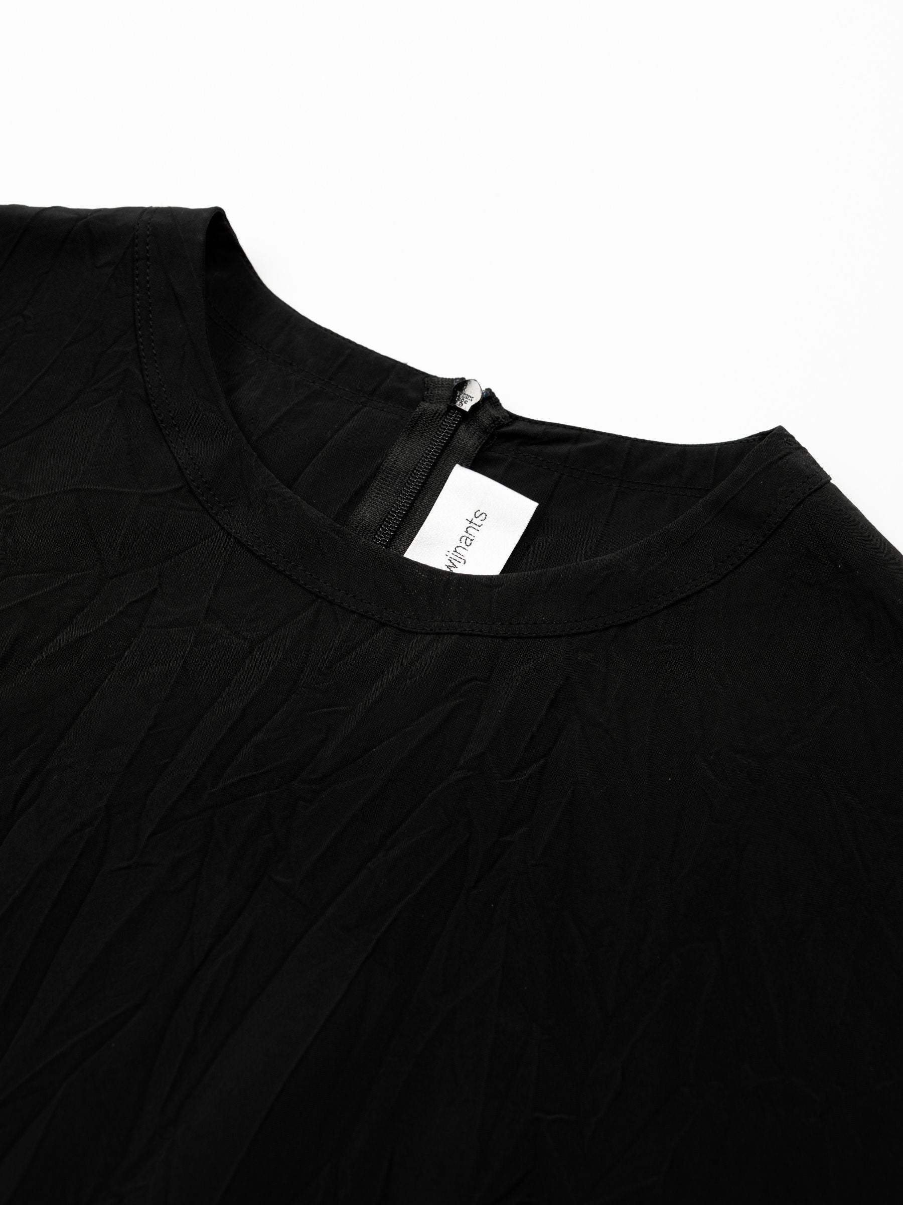 Christian Wijnants Tanto Side Slit Top Black