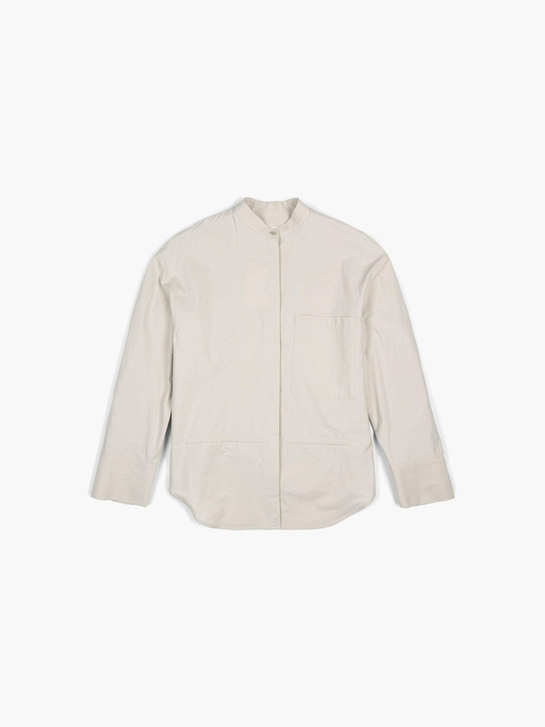 Christian Wijnants Tubi Balloon Sleeve Blouse Cement