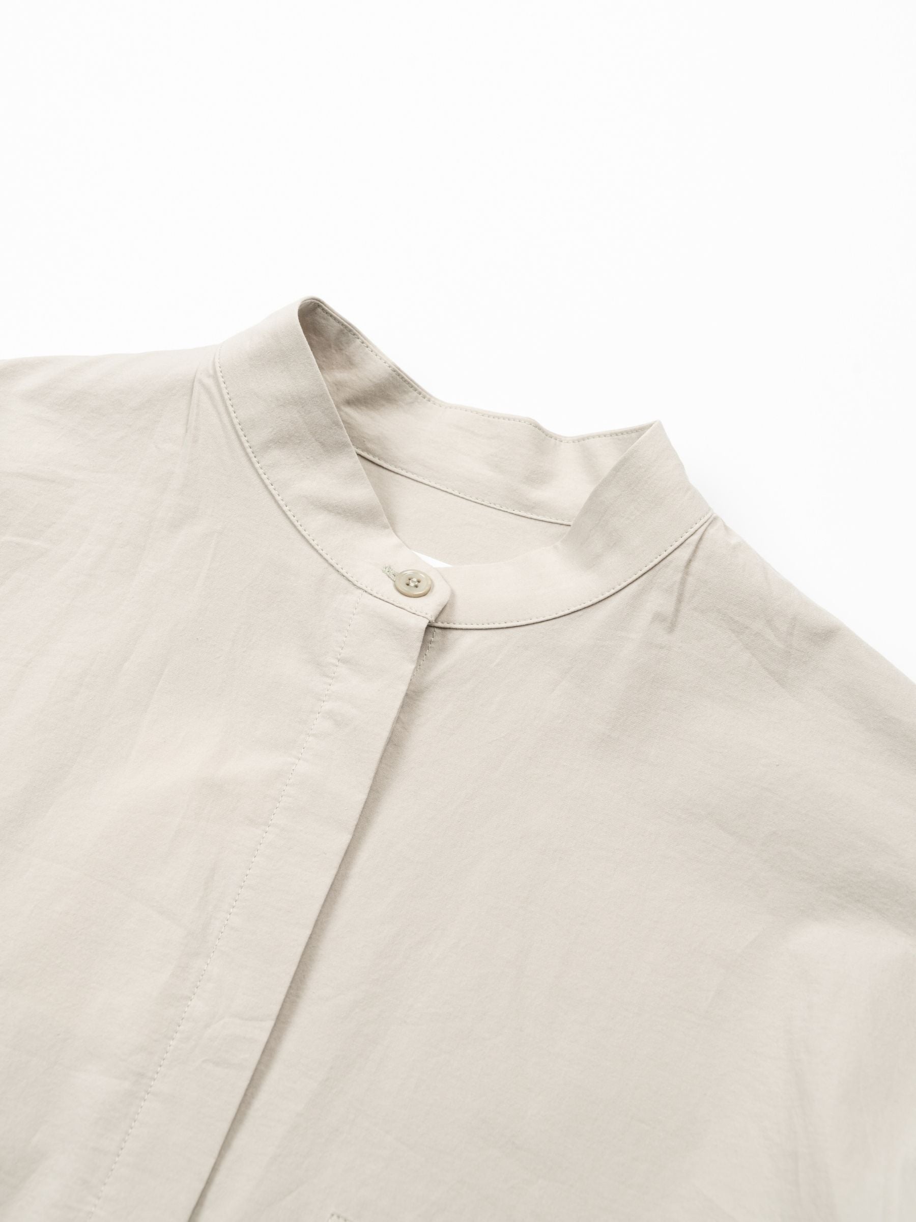 Christian Wijnants Tubi Balloon Sleeve Blouse Cement