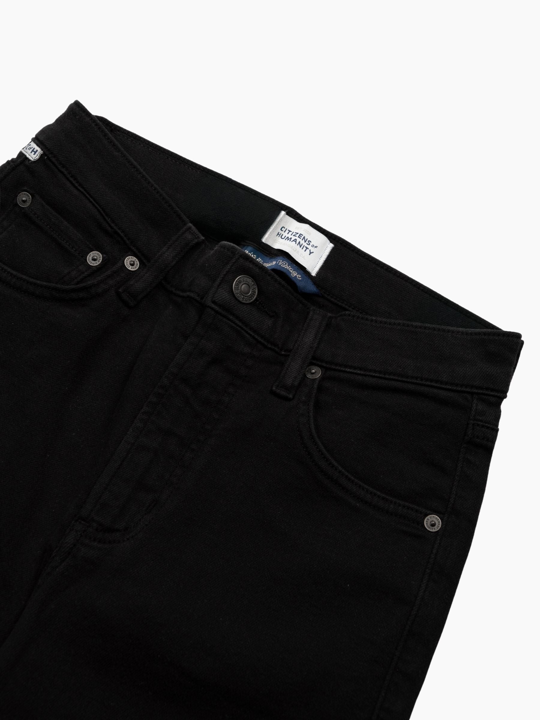 Citizens of Humanity Devin Capri Pants Black