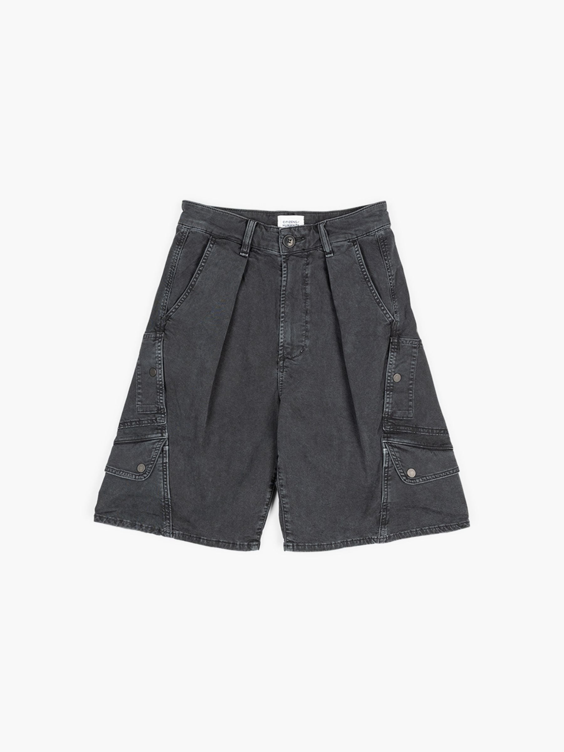 Citizens of Humanity Flight Shorts Washed Black