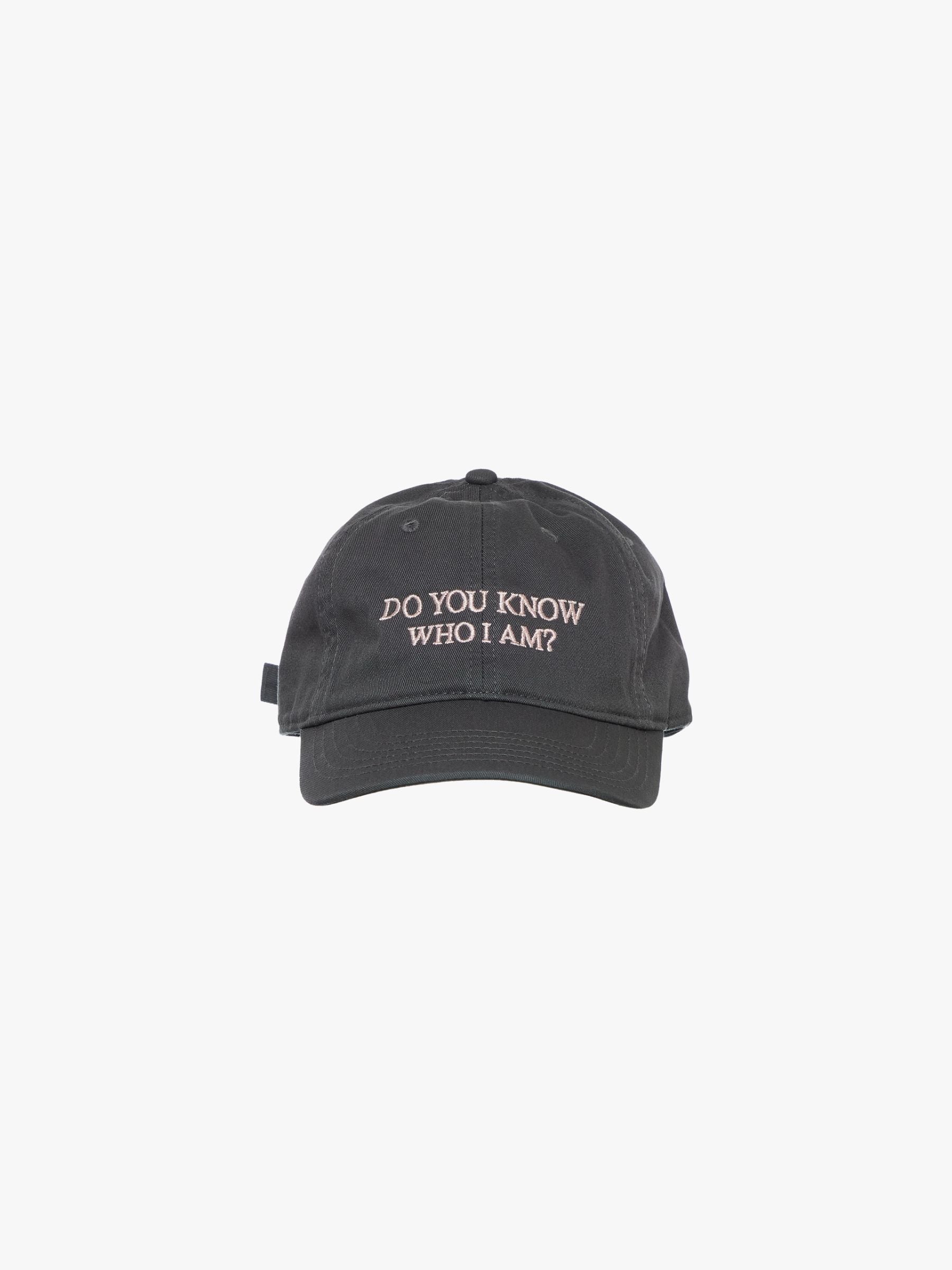 IDEA Do You Know Who I Am Cap Charcoal/Pink