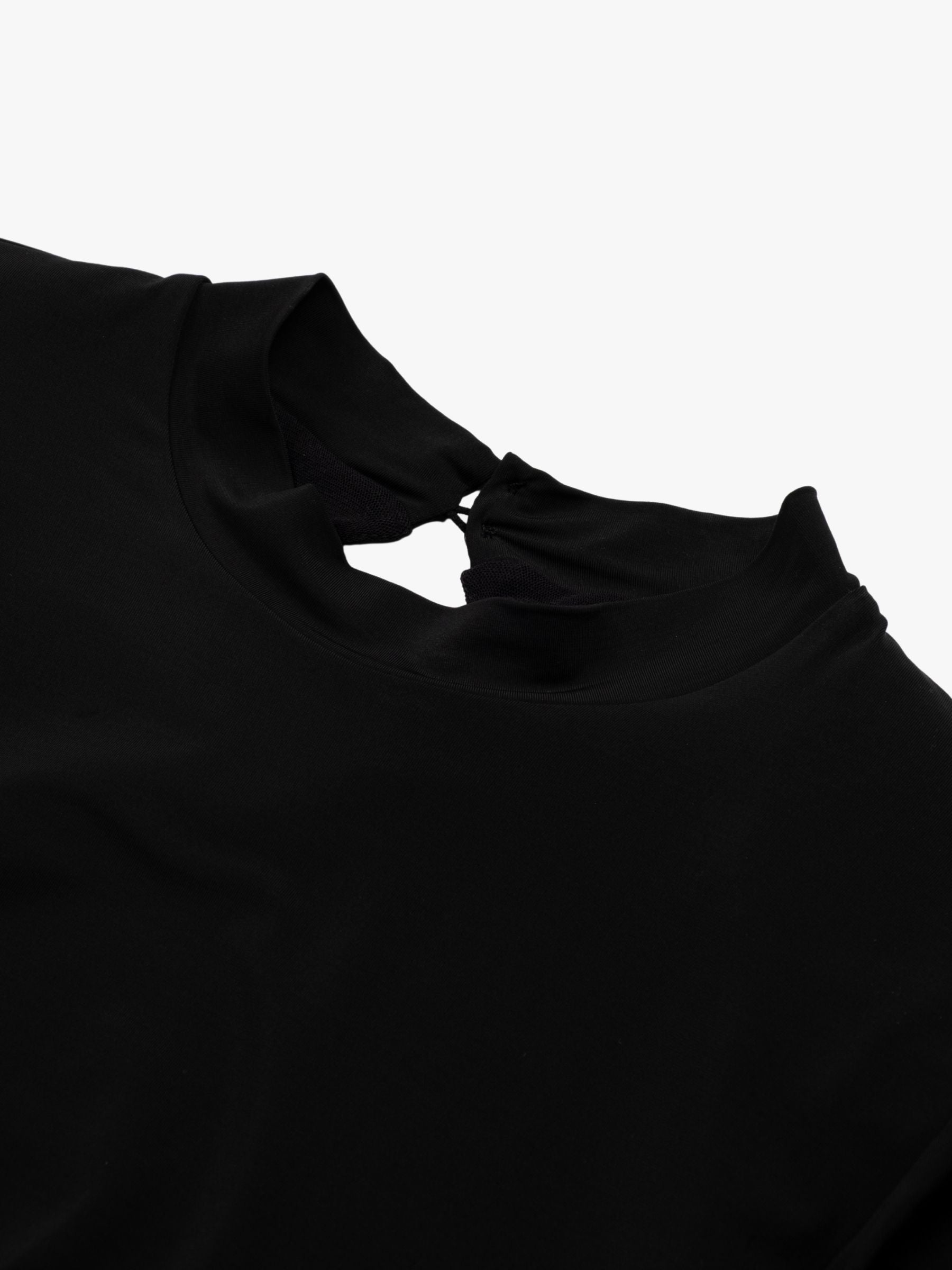 Iro Gloria Longsleeve Shoulder Pad Top Black