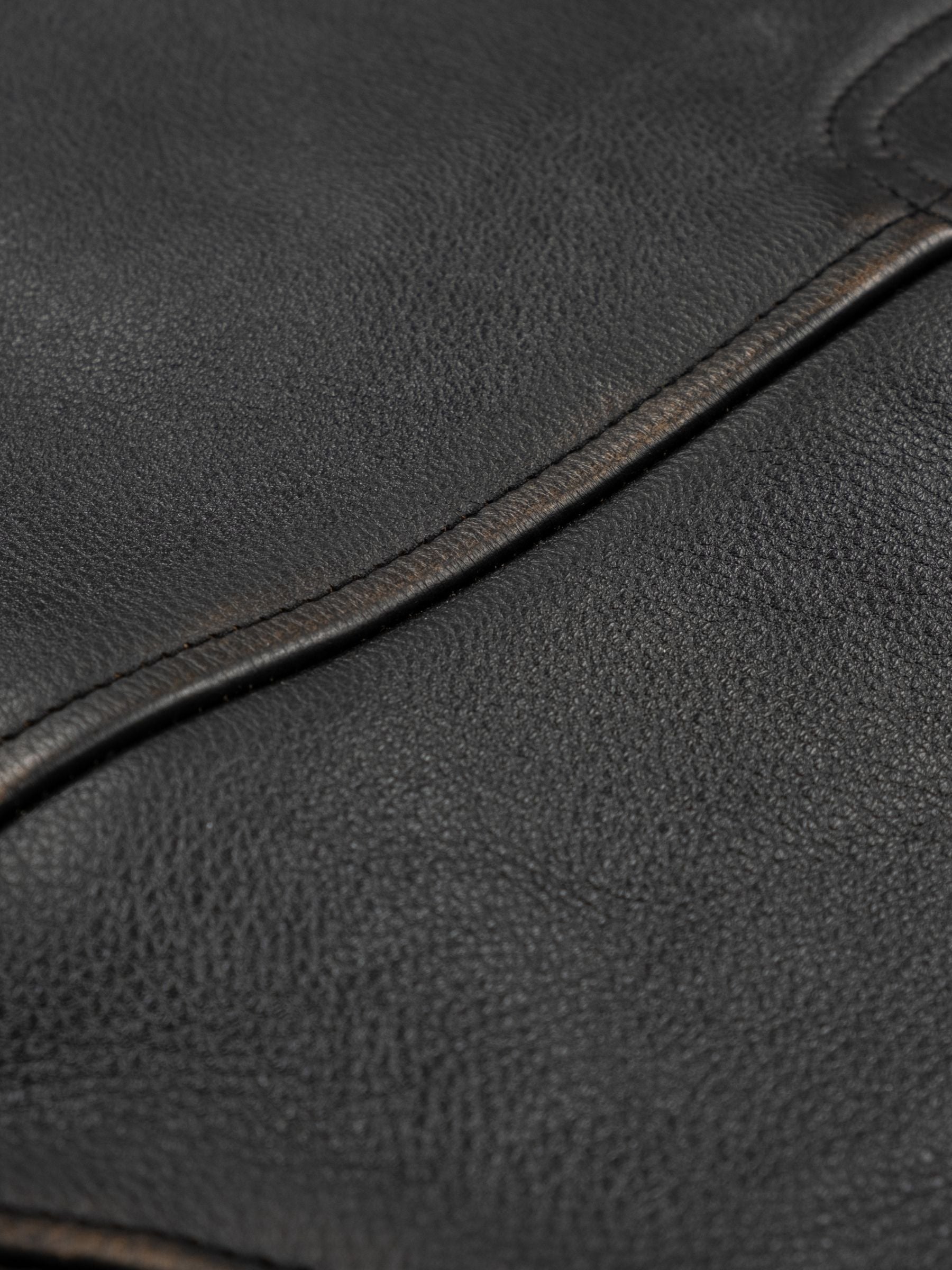 Iro Thames Mini Leather Skirt Black