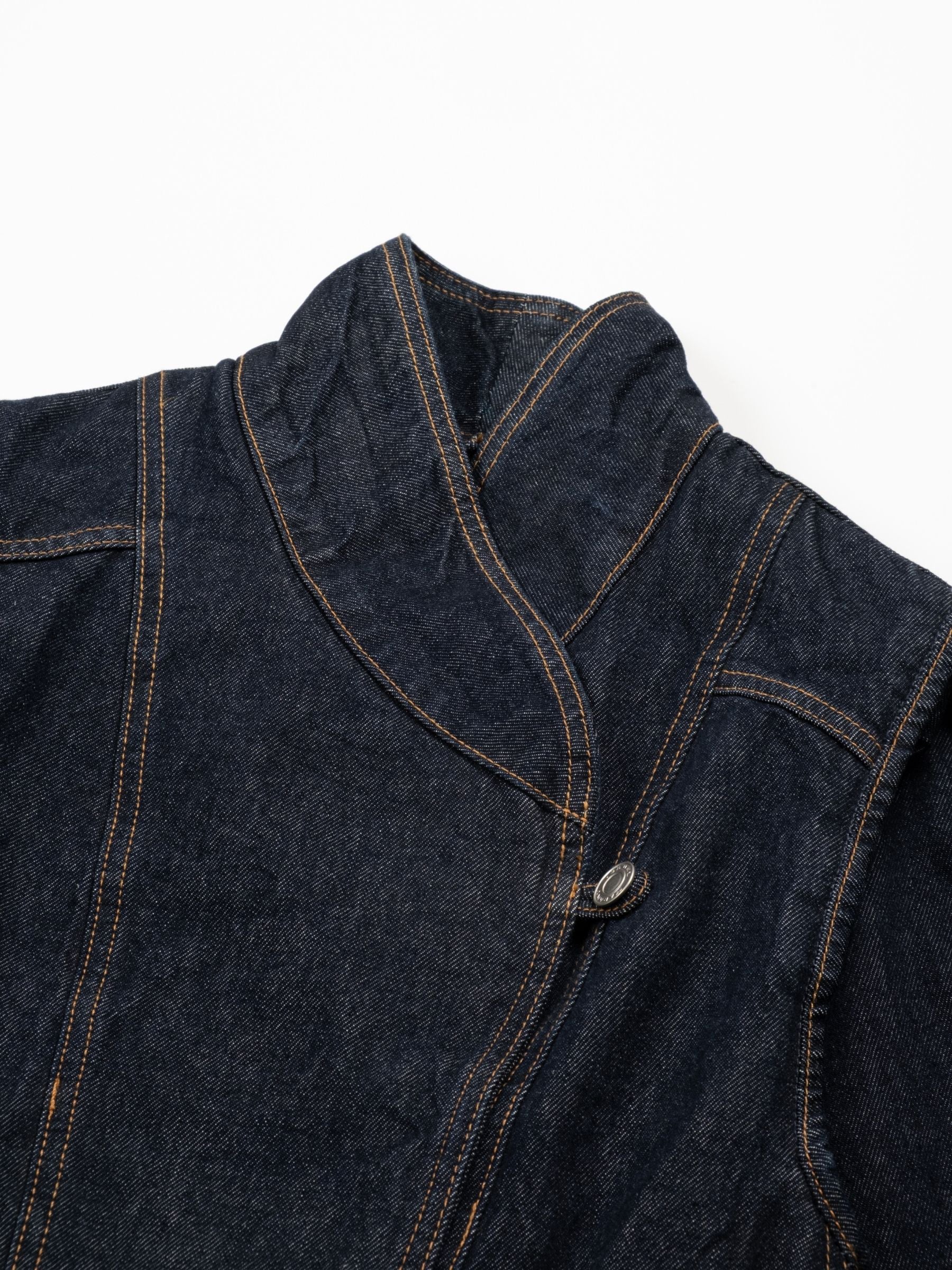 Isabel Marant Dolie Denim Jacket Dark Midnight