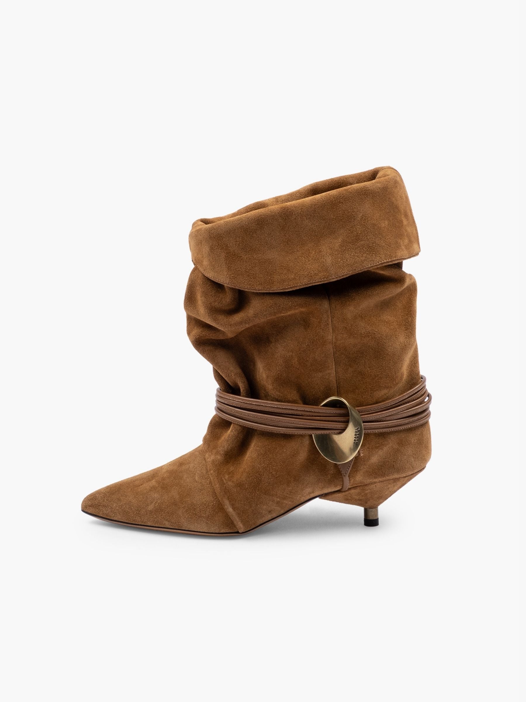 Isabel Marant Edrika Boots Cognac
