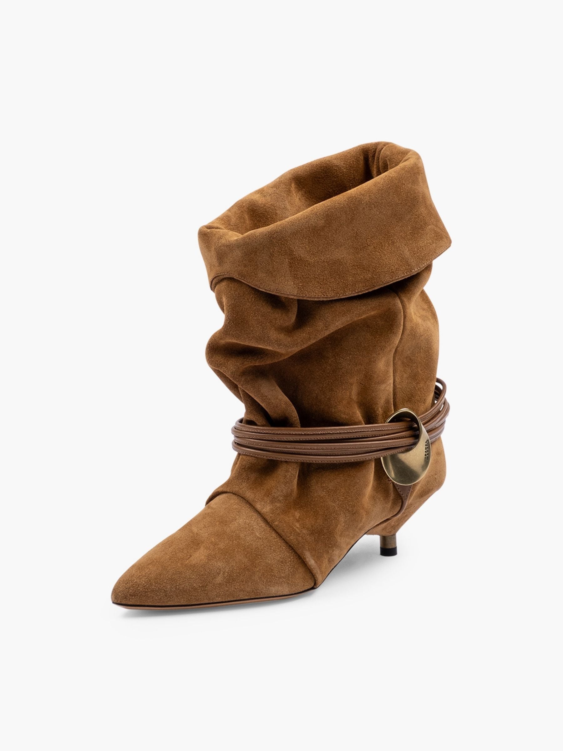 Isabel Marant Edrika Boots Cognac