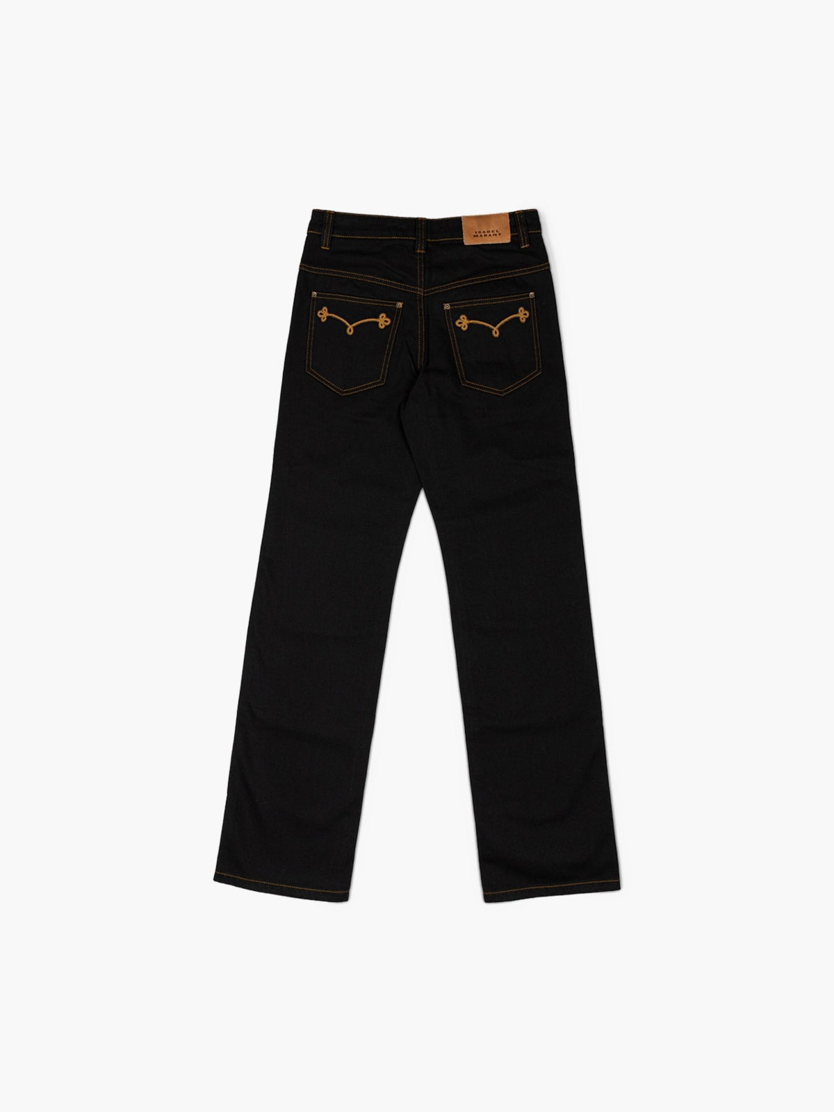 Isabel Marant Etoile Elna Embroidered Pants Black