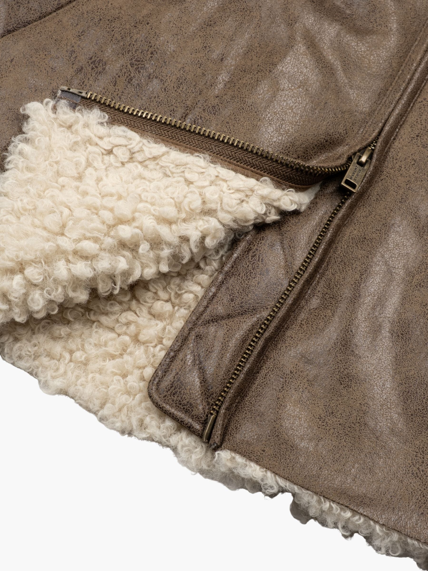 Isabel Marant Etoile Evina Coat Khaki