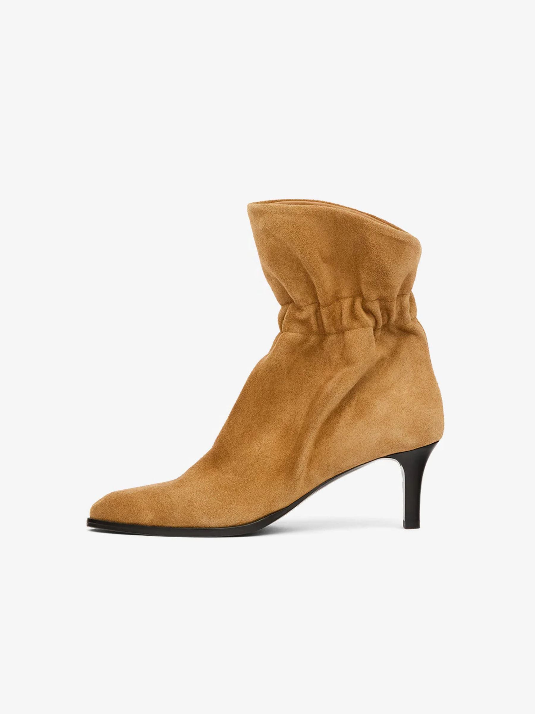 Isabel Marant Forla Suede Boots Cognac