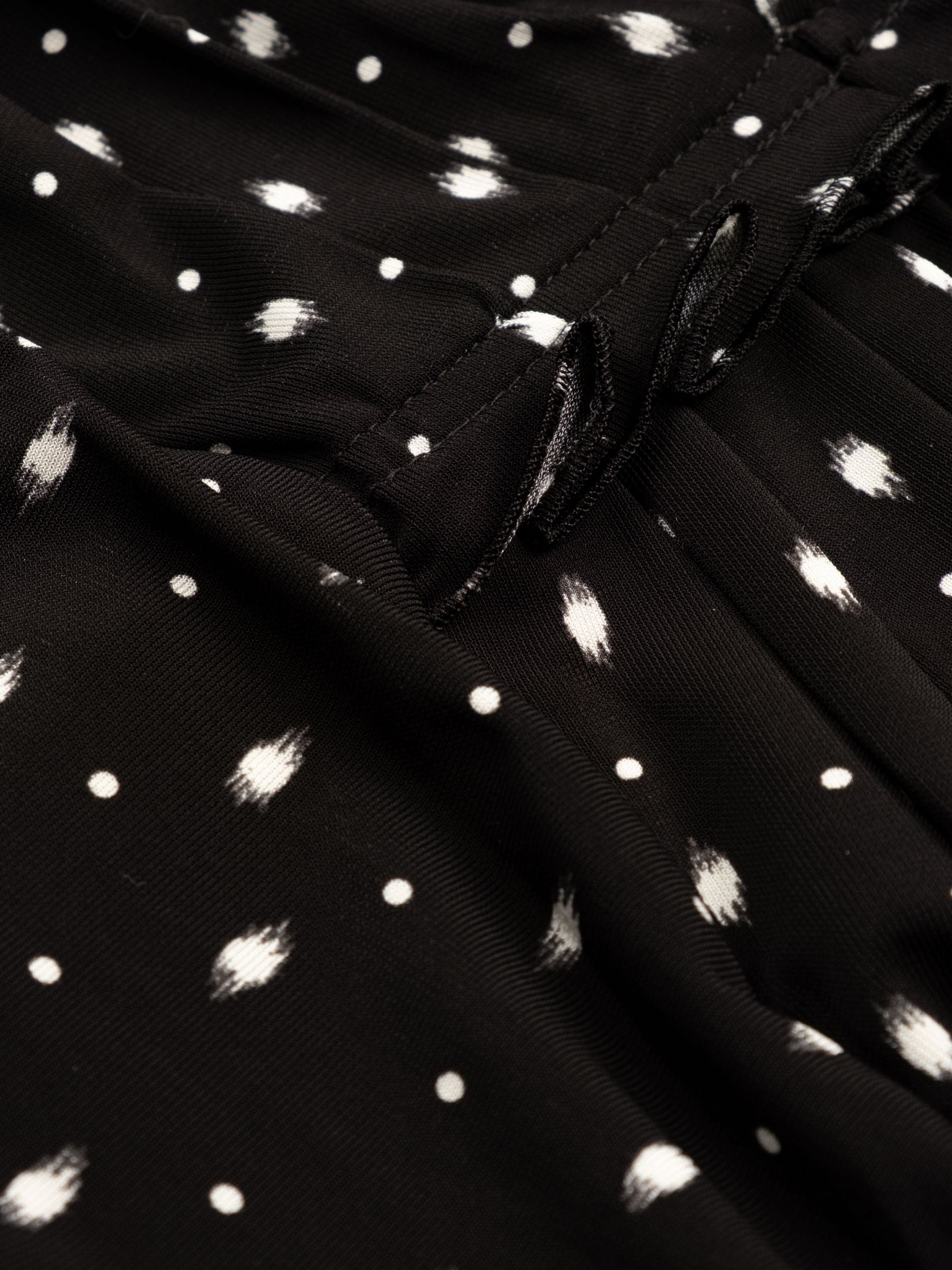 Isabel Marant Giovana Dress Polka Black Ecru