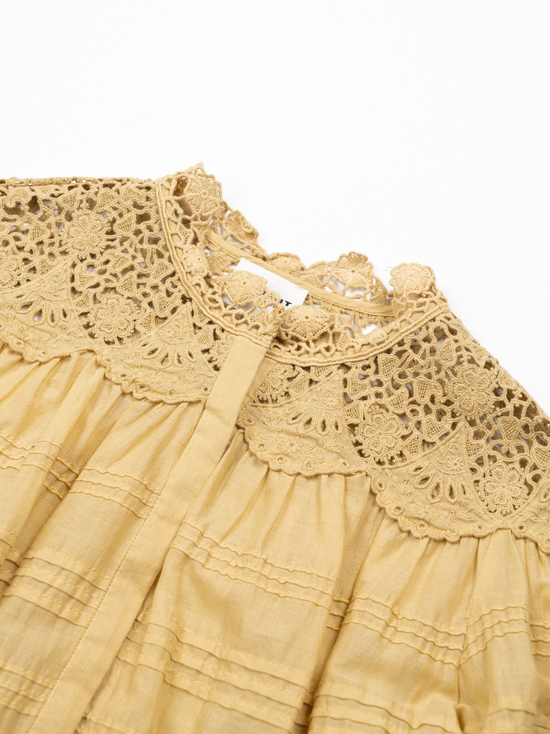 Isabel Marant Etoile Polly Blouse Light Ochre