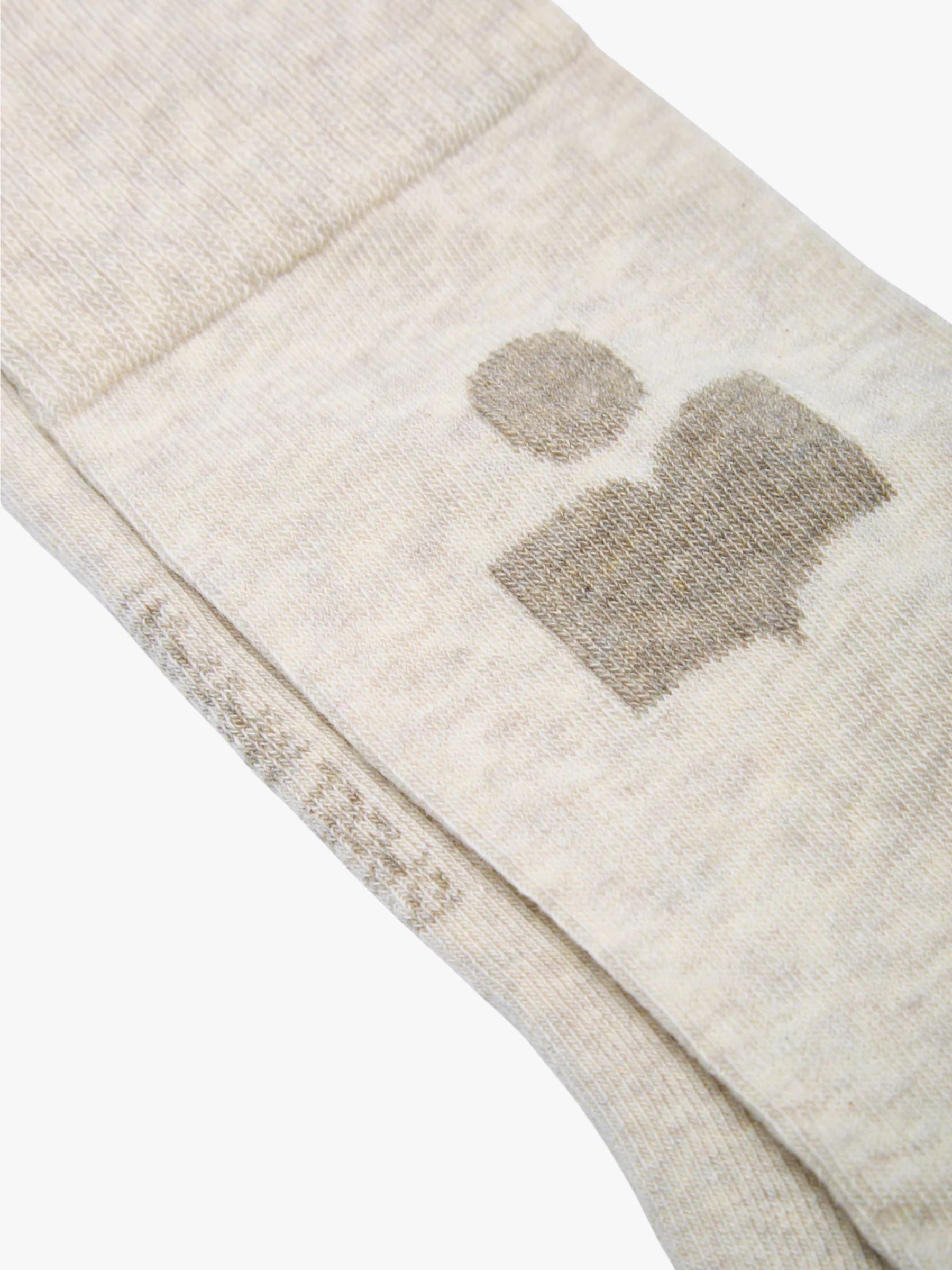 Isabel Marant Siloki Socks Beige