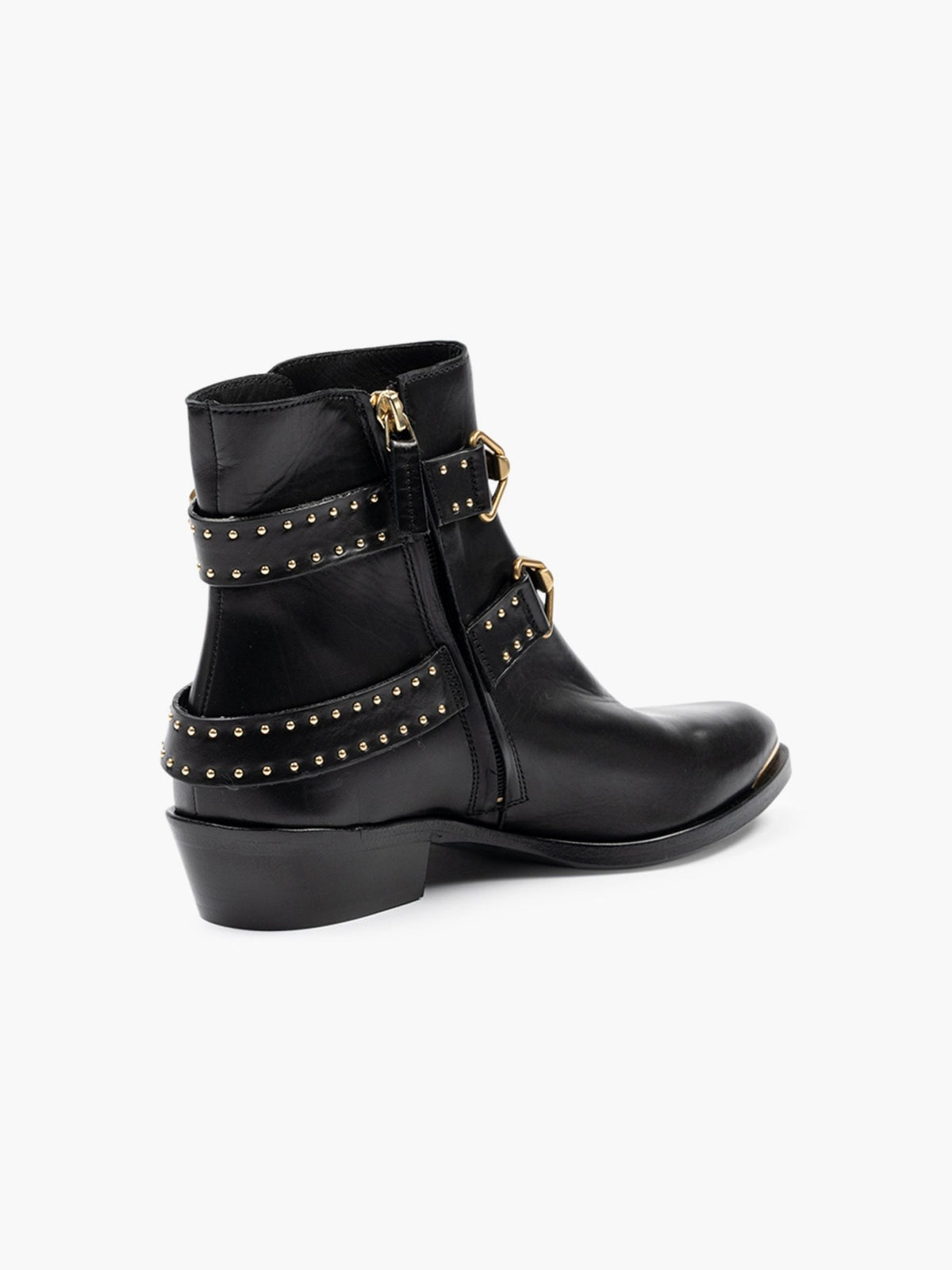 Isabel Marant Zalya Metal Ornament Boots Black