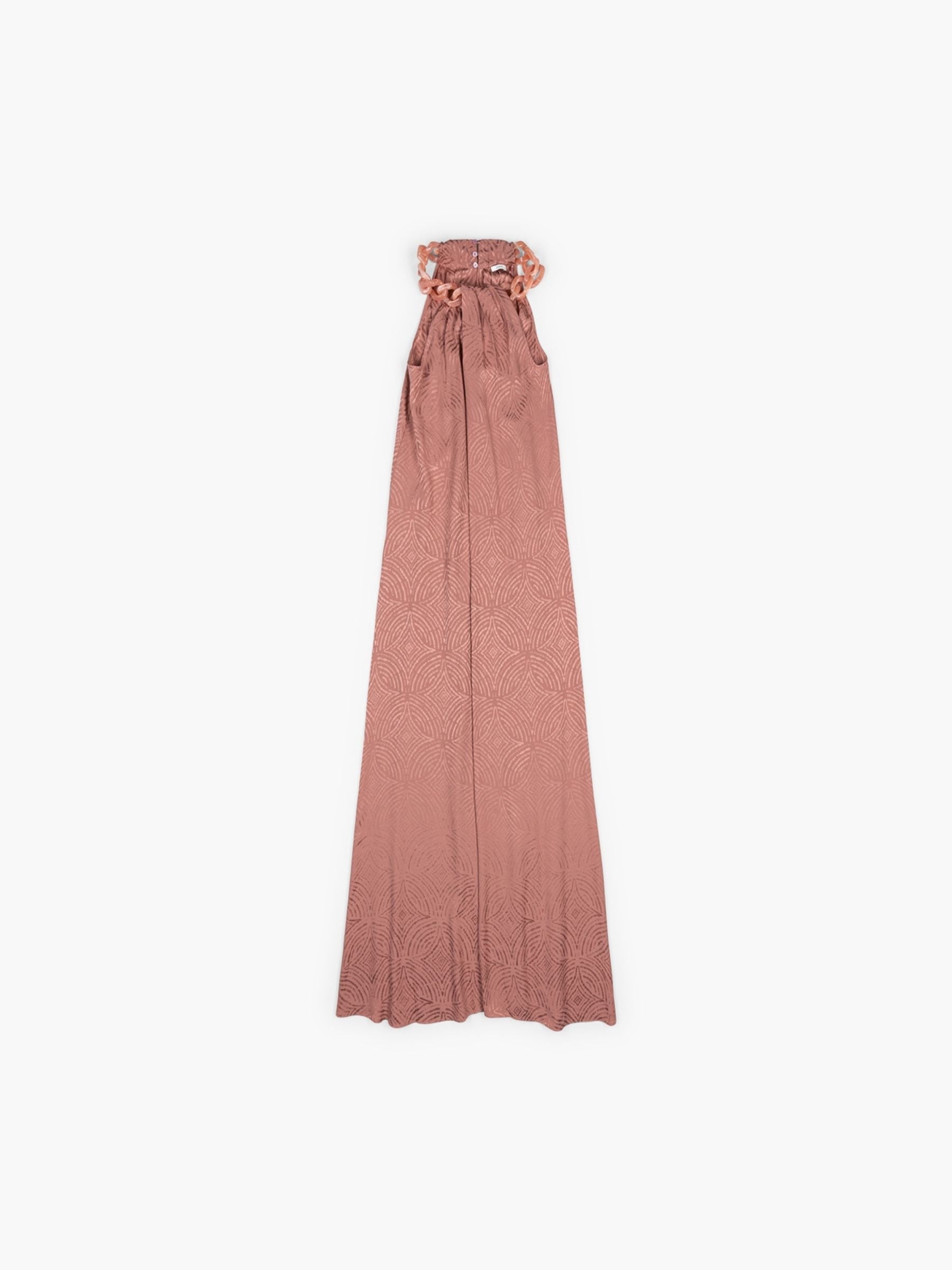 Joseph Parc Dress Silk Jacquard Musk