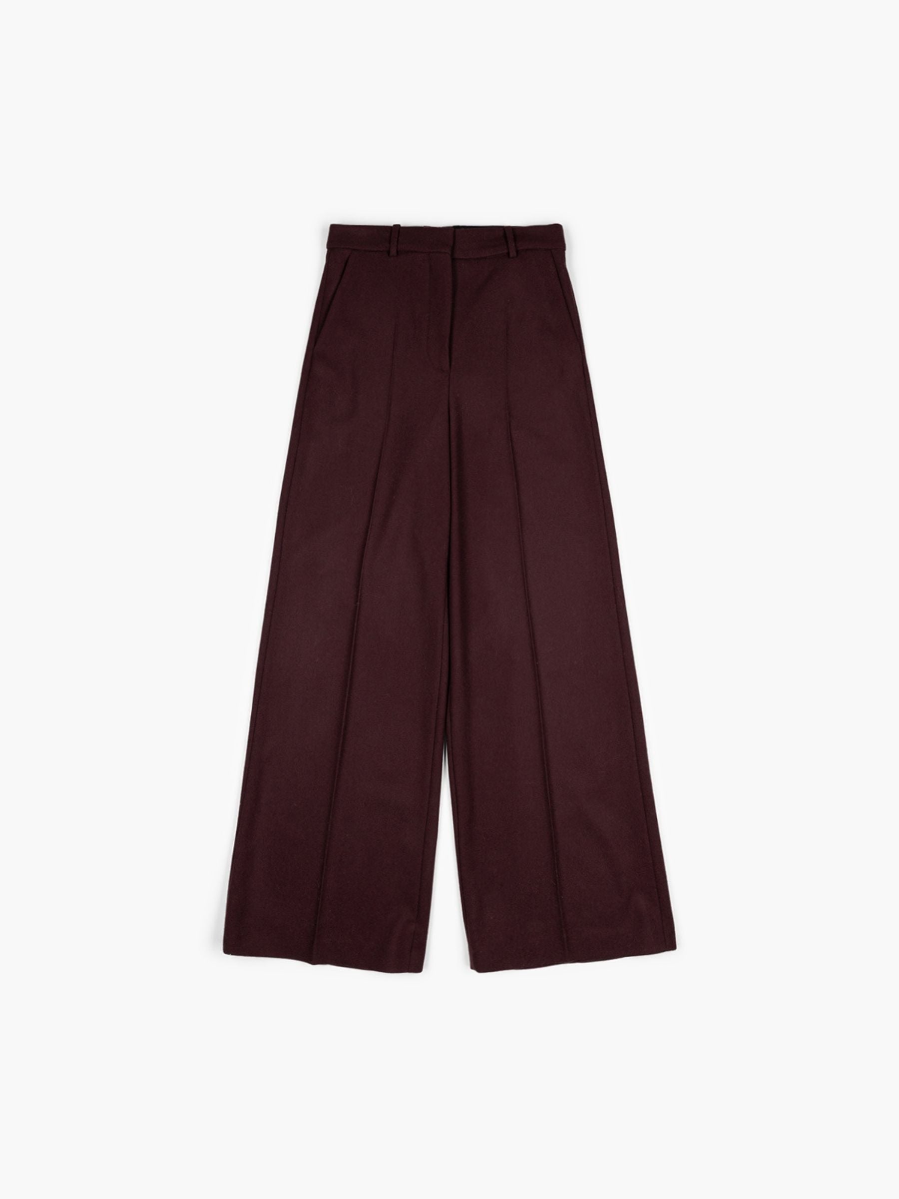 Joseph Alana Pant Flannel Maraschino