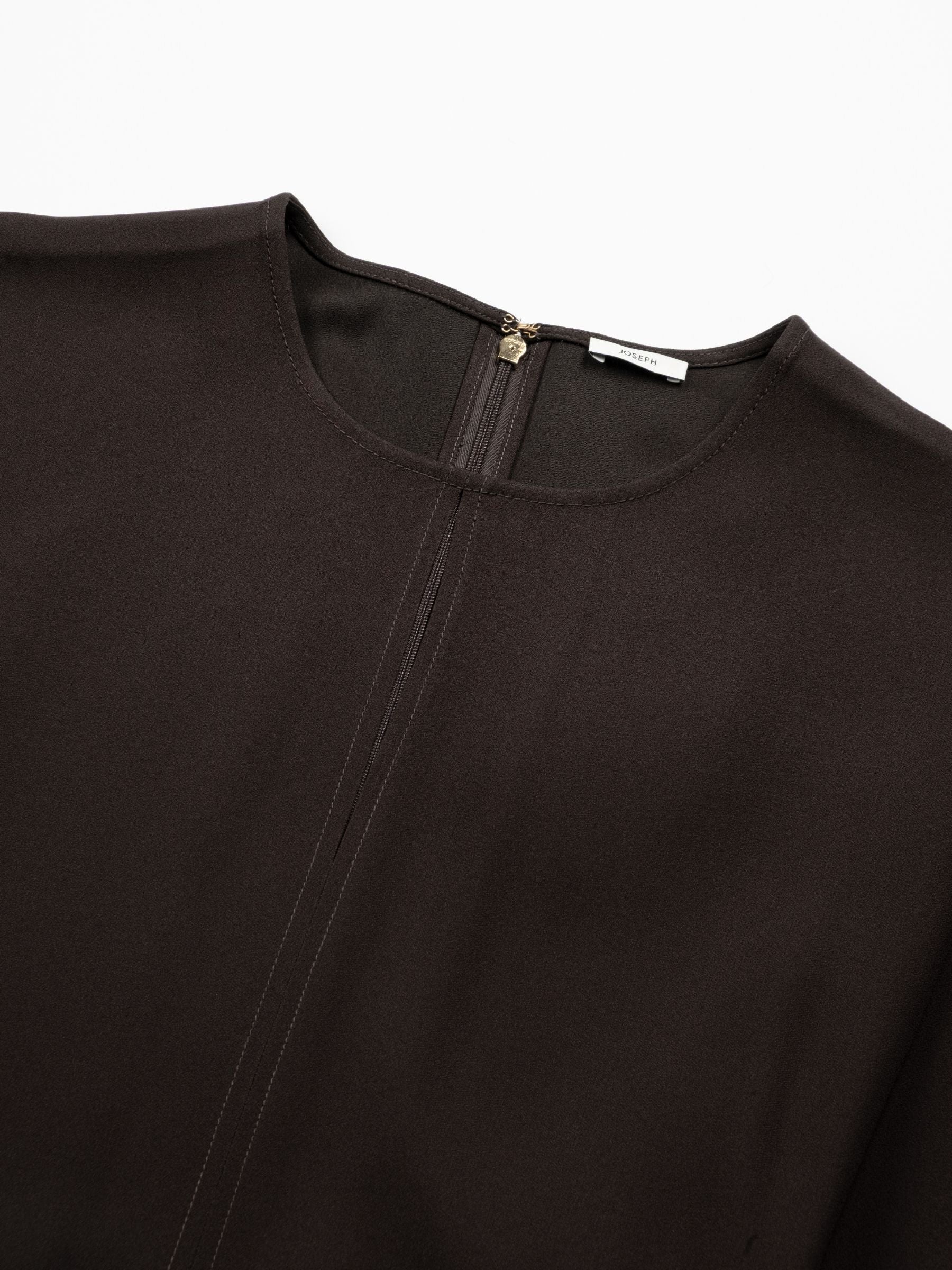 Joseph Hills Dress Crepe Cocoa