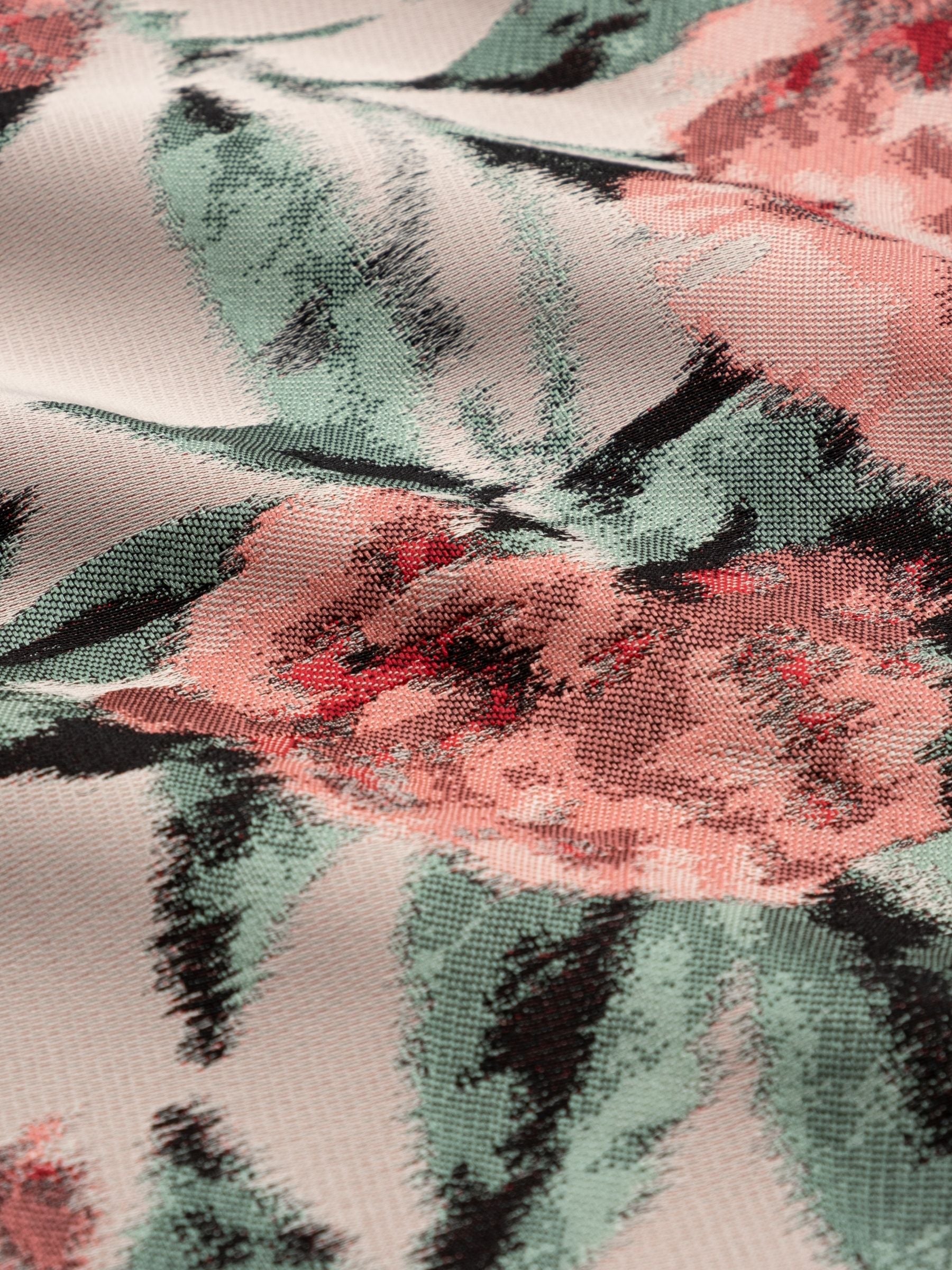 Marques Almeida Brocade Boyfriend Style Trousers Pink