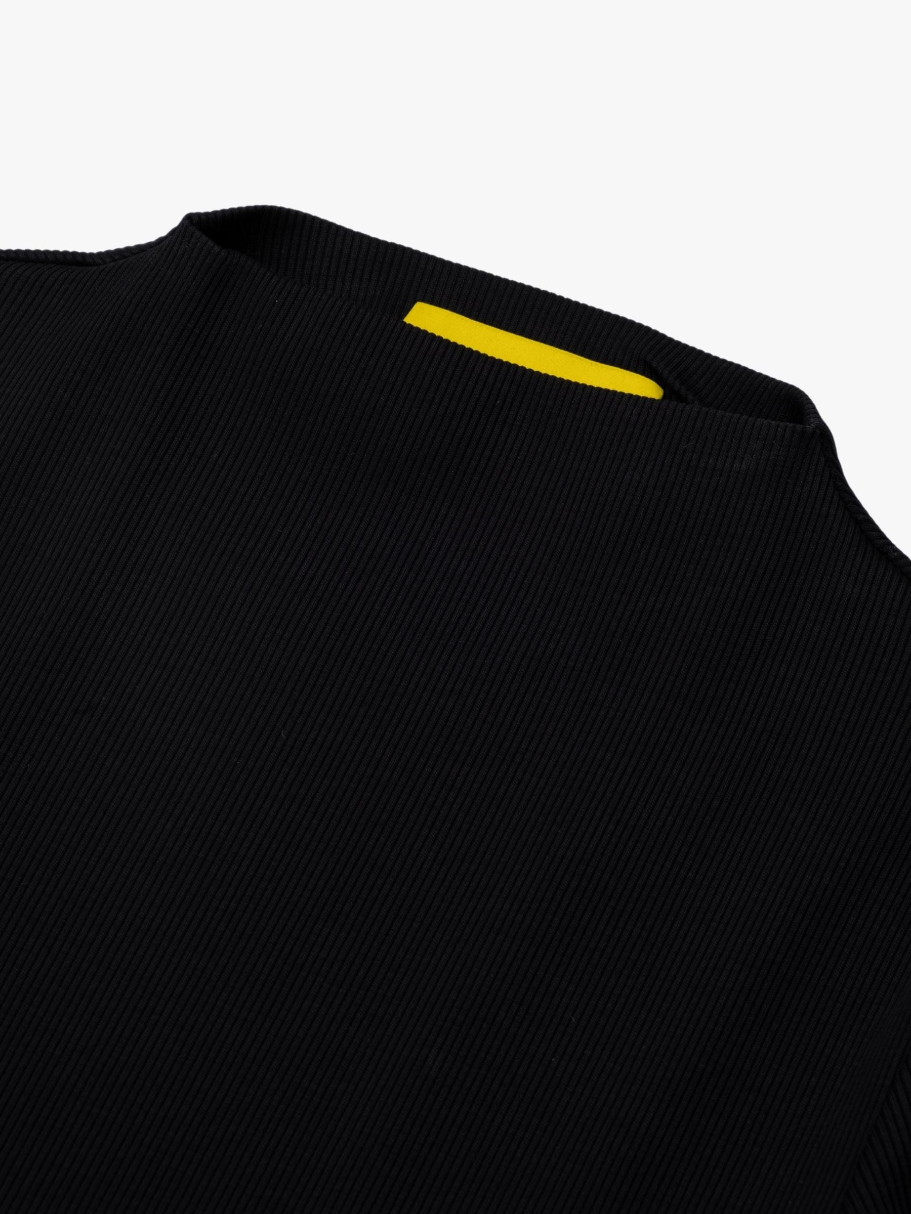 Marques Almeida Long Sleeve Fitted Mini Dress Black