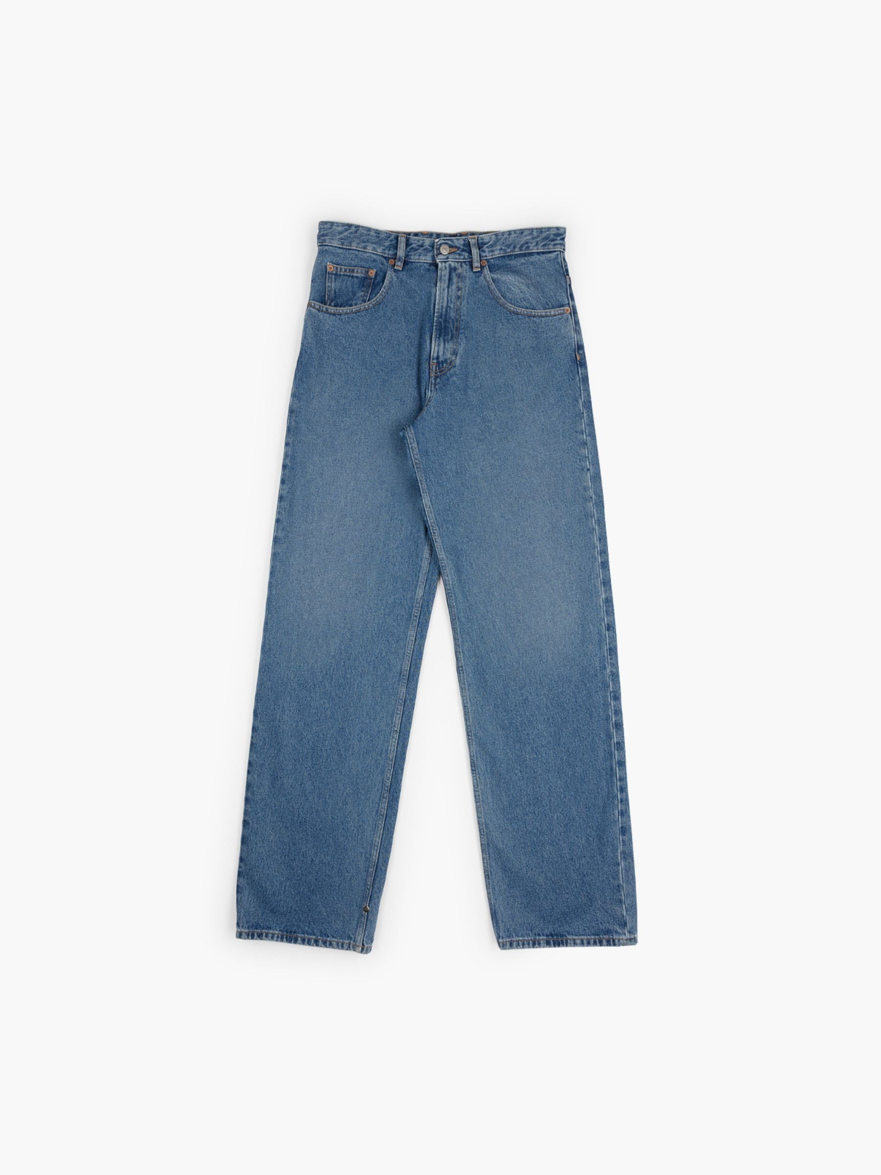 MM6 Loose Denim Pants Blue