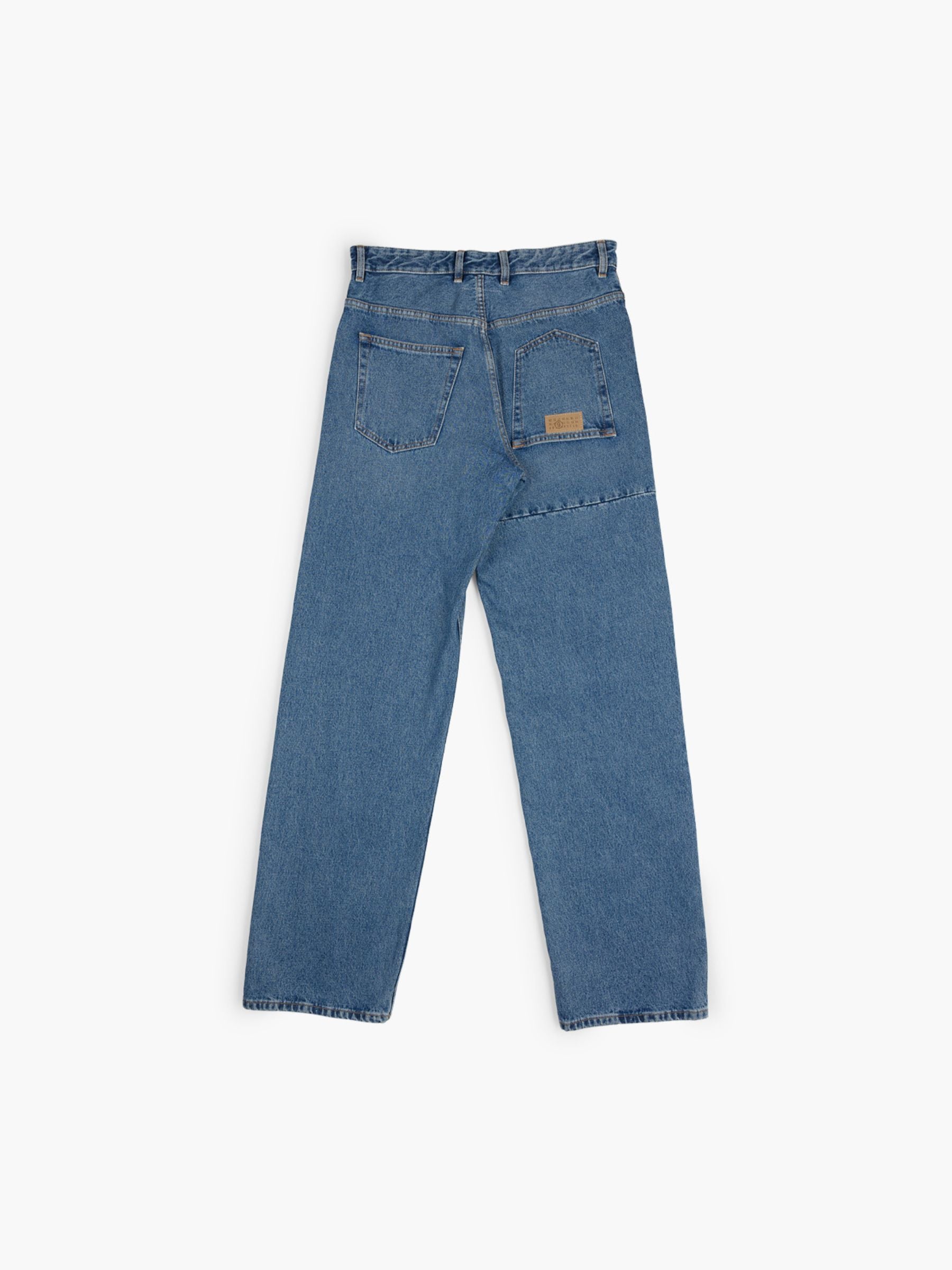 MM6 Loose Denim Pants Blue