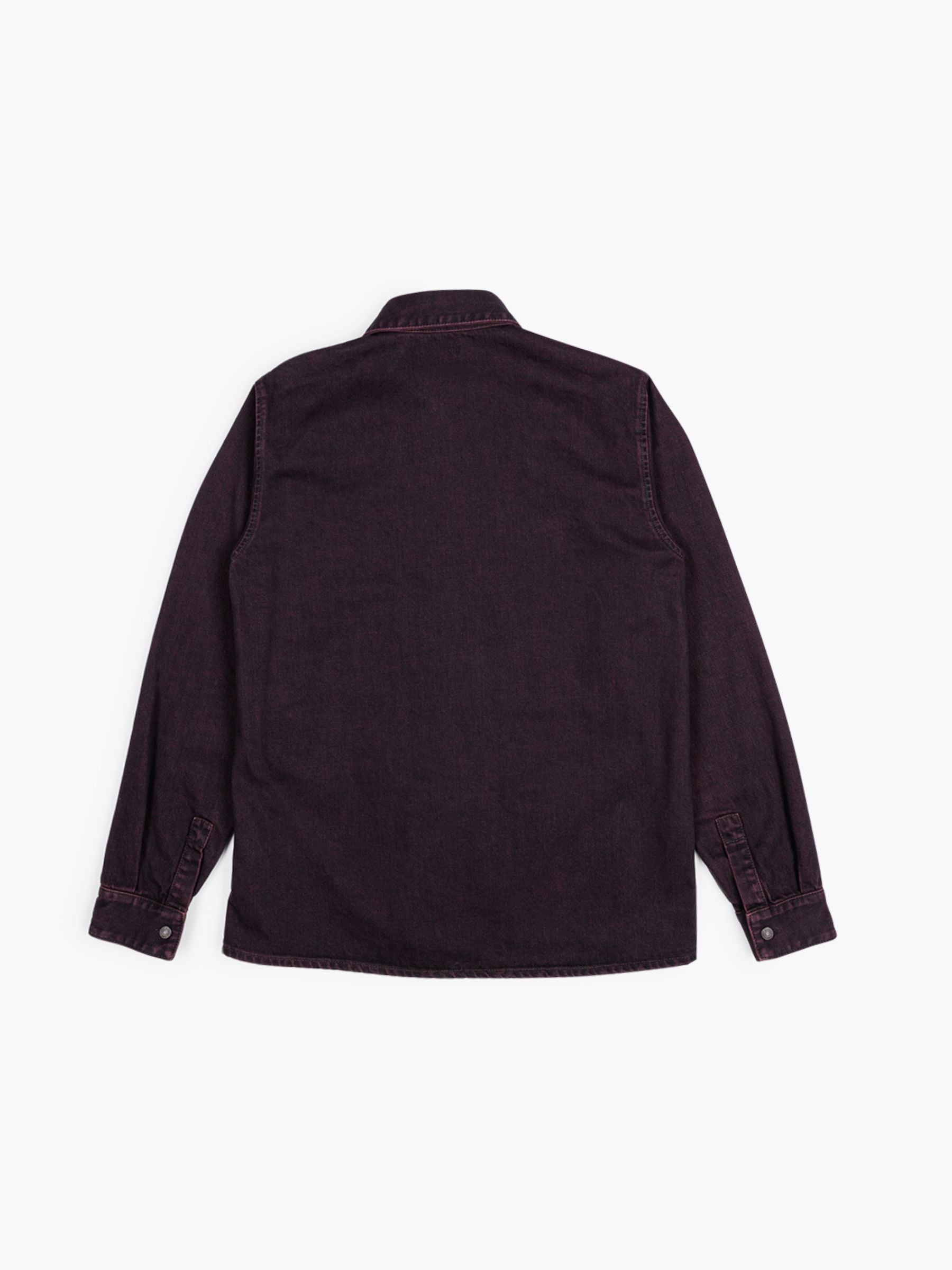 MM6 Denim Shirt Washed Red Black