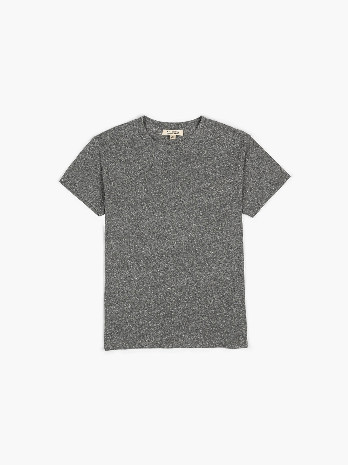 Nili Lotan Brady Tee Heather Grey