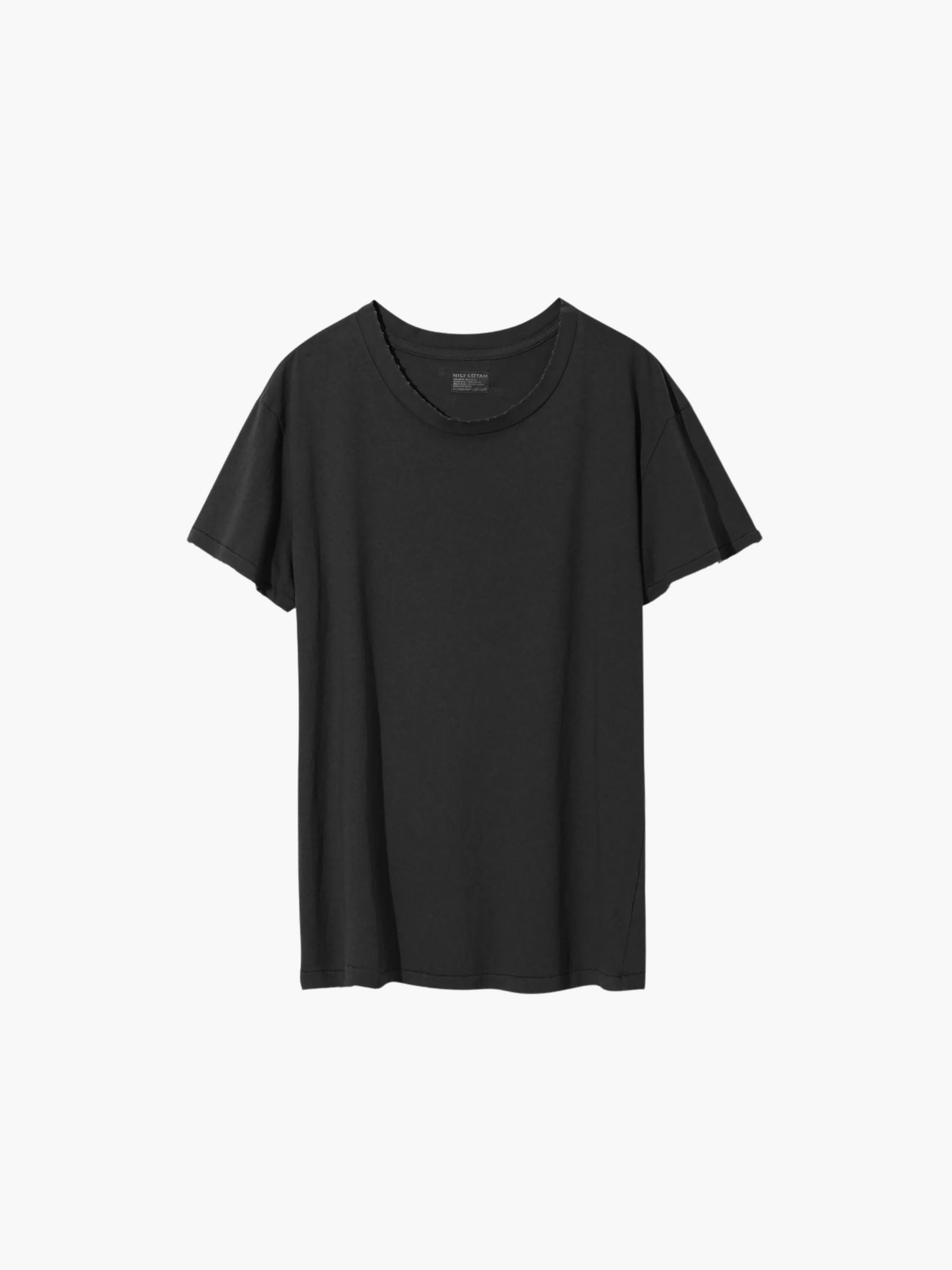 Nili Lotan Brady Tee Washed Black