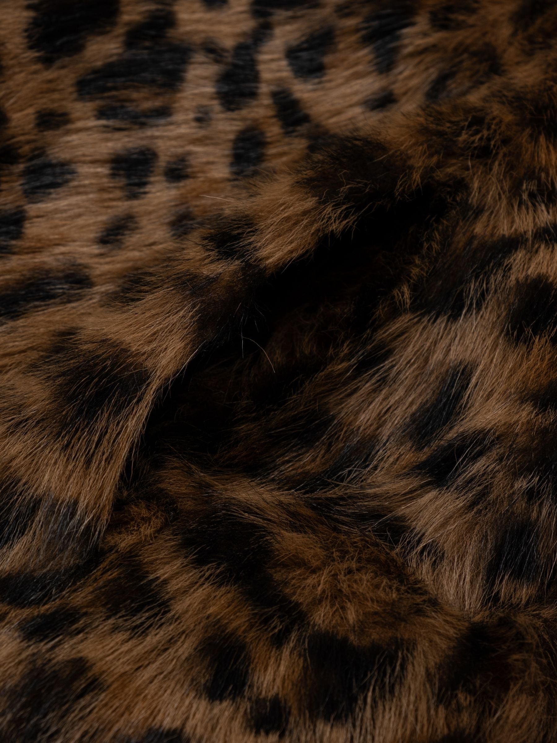Nili Lotan Elan Shearling Jacket Camel Leoprad