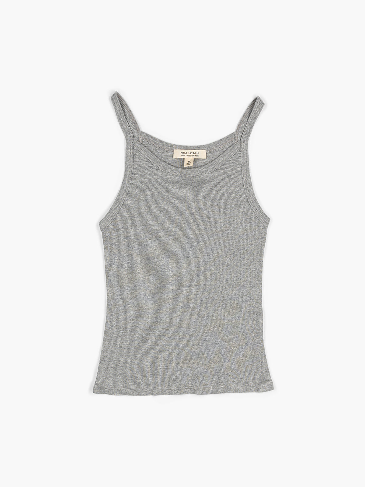 Nili Lotan Loretta Tank Heather Grey