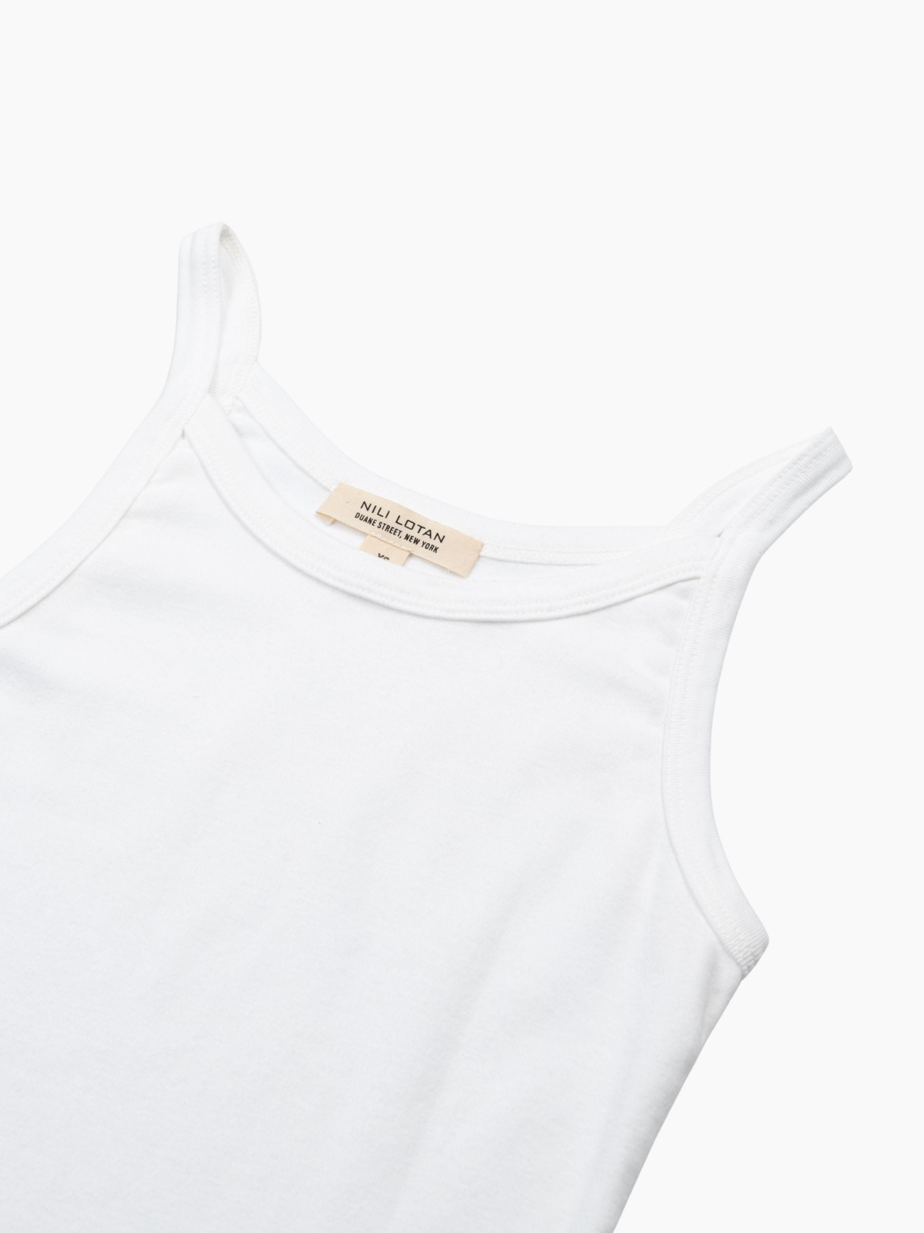 Nili Lotan Loretta Tank Top White