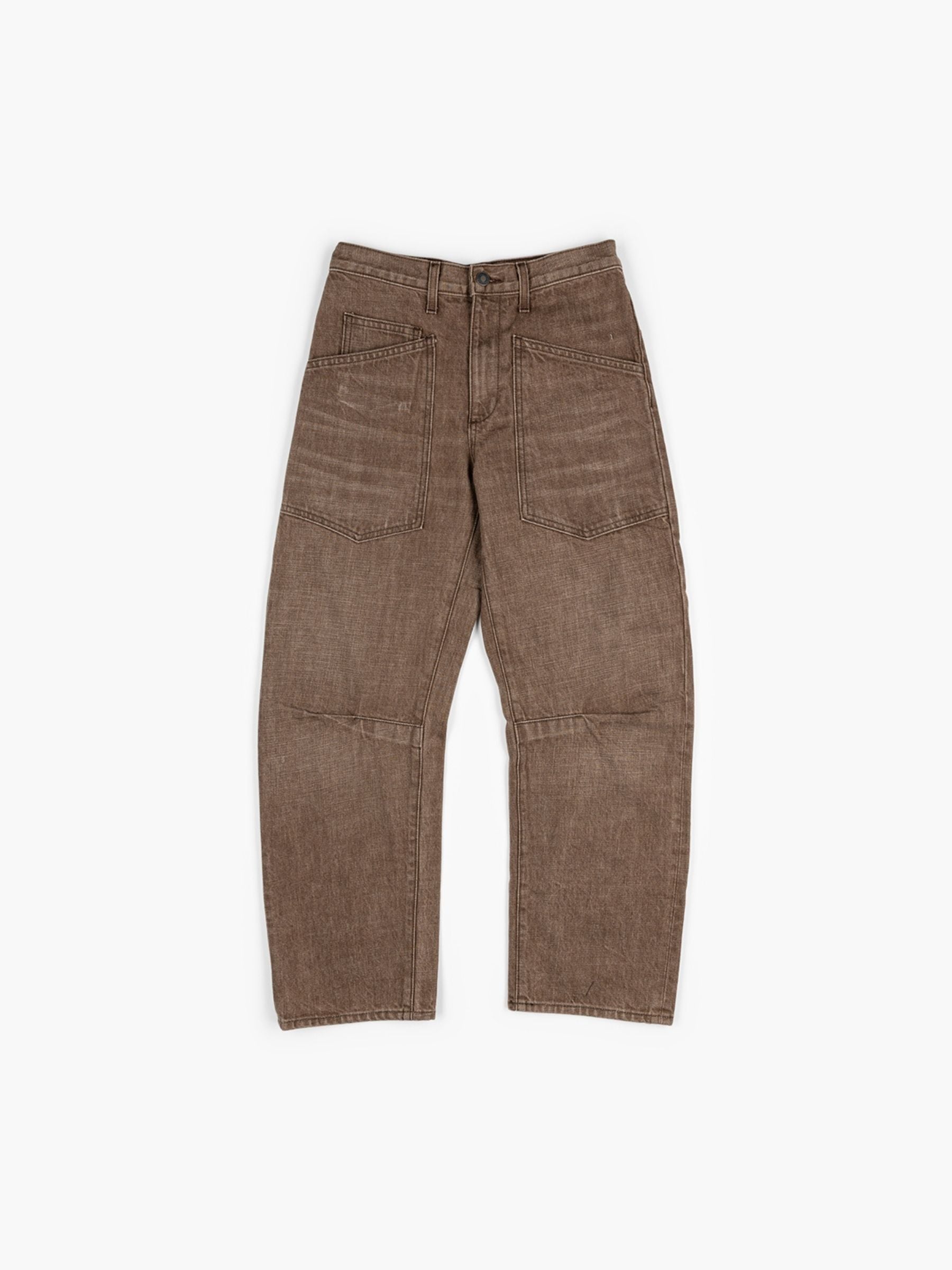 Nili Lotan Shon Jean Pants Vintage Brown Wash