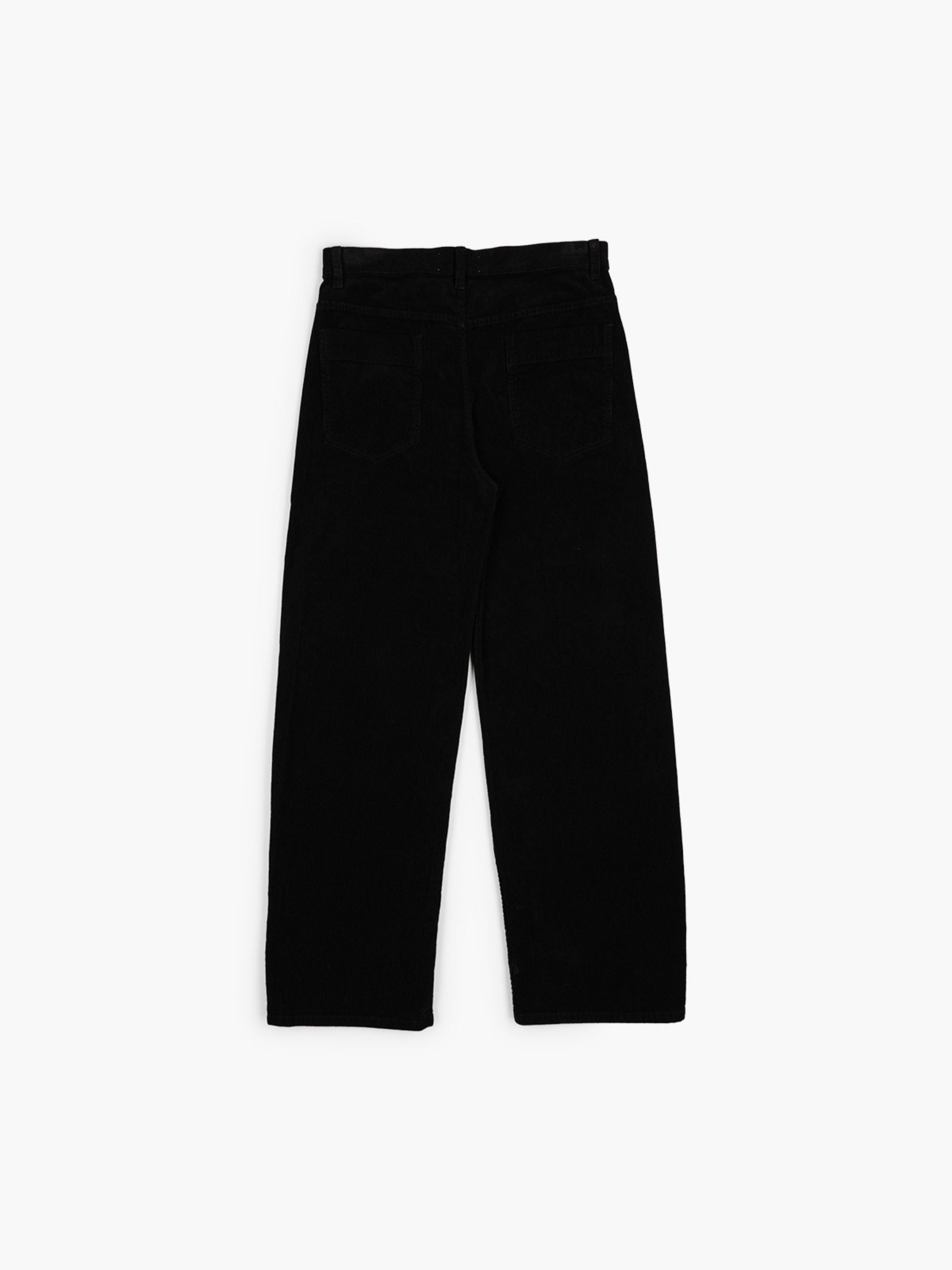 Nili Lotan Tribeca Pant Corduroy Jet Black