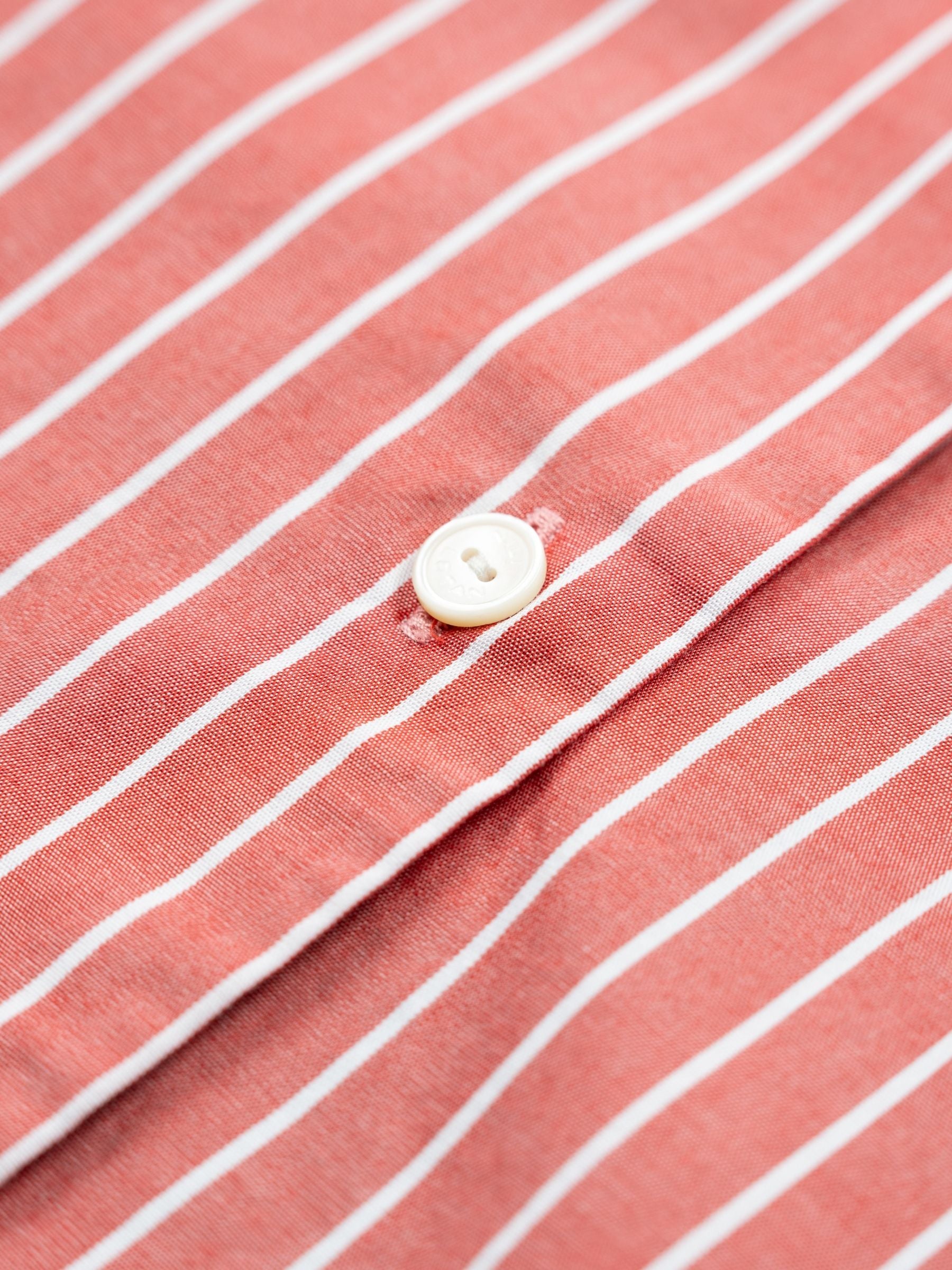 Nili Lotan Yorke Shirt Red White Stripes