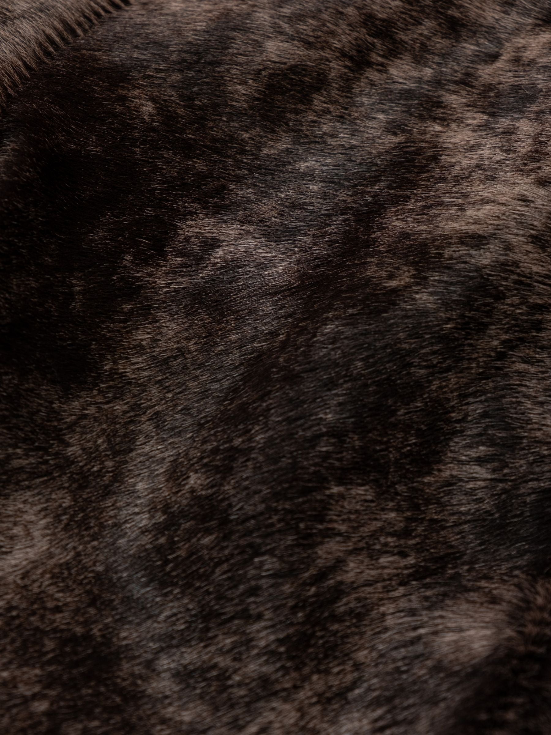 Odeeh Cavallino Irregular Dyed Leather Jacket Tundra