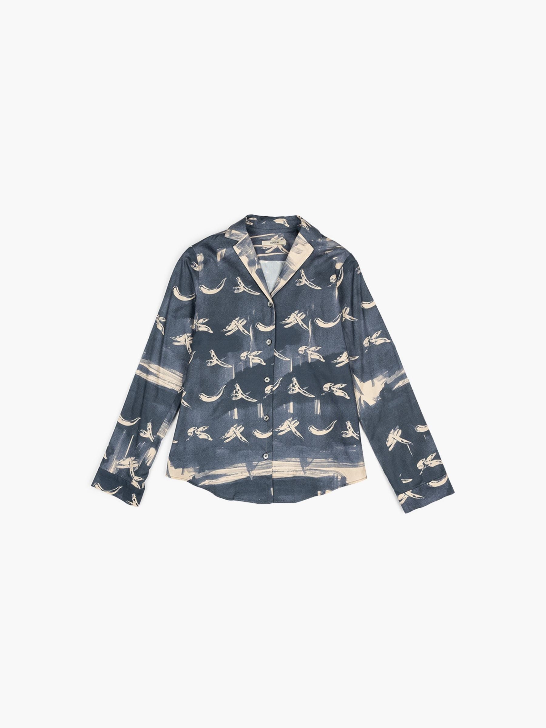 Odeeh Chillies Blouse China Blue