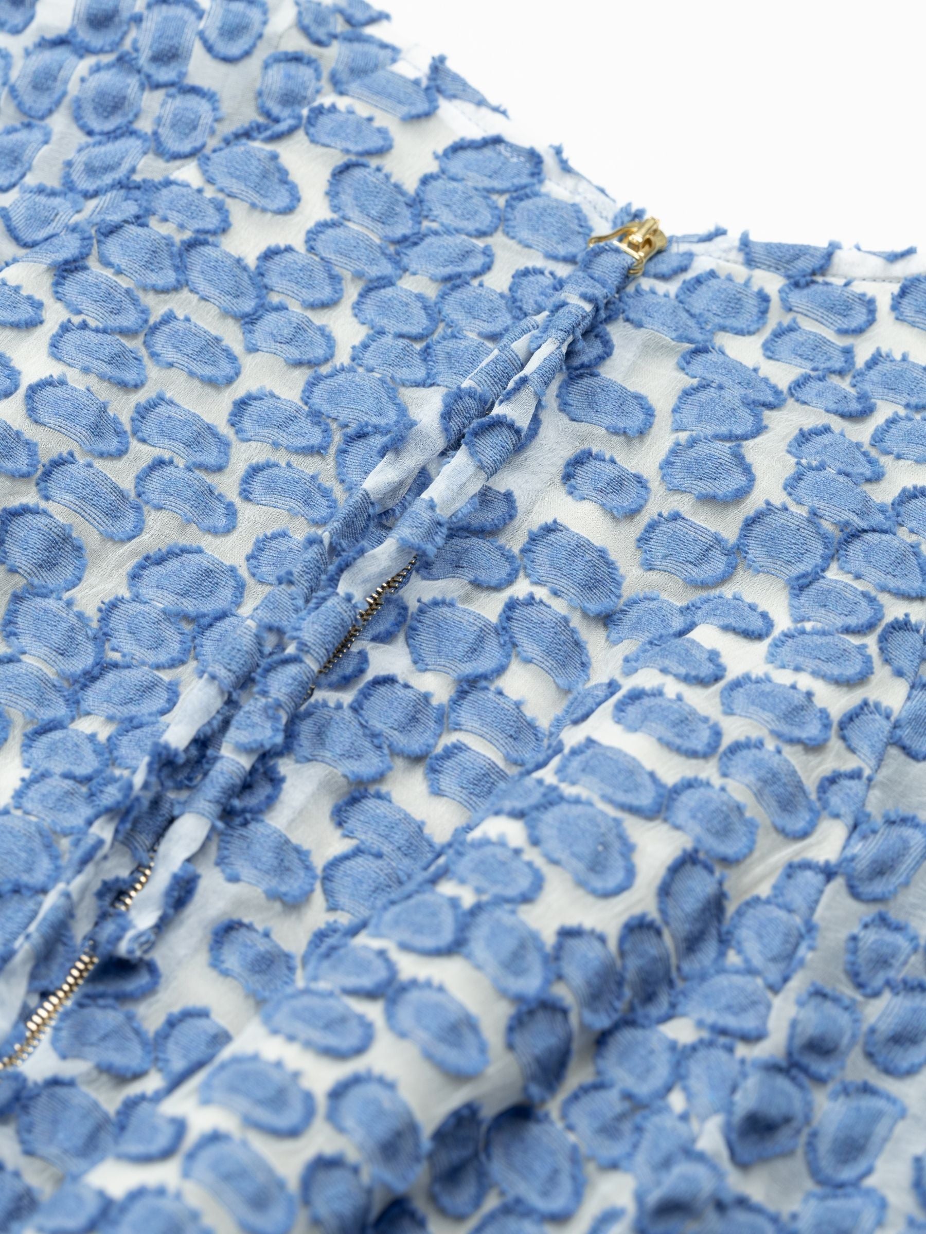 Odeeh Fil Coupe Dots Dress Delft Blue