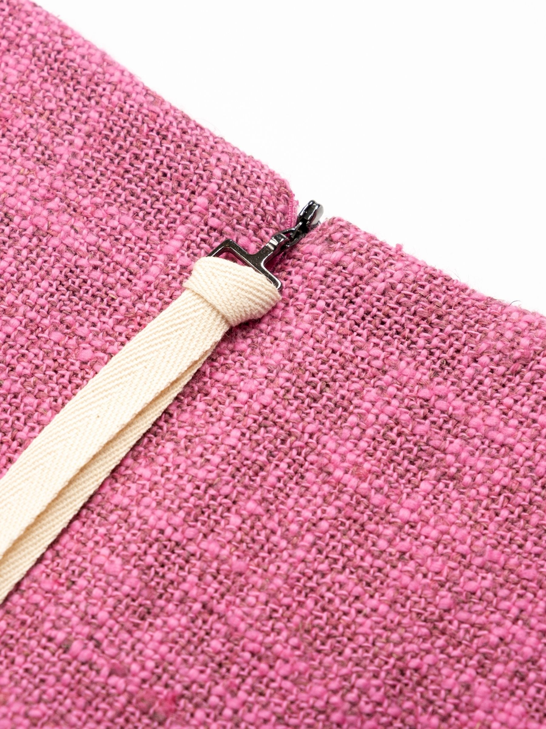 Odeeh Hemp Tweed Skirt Azalea