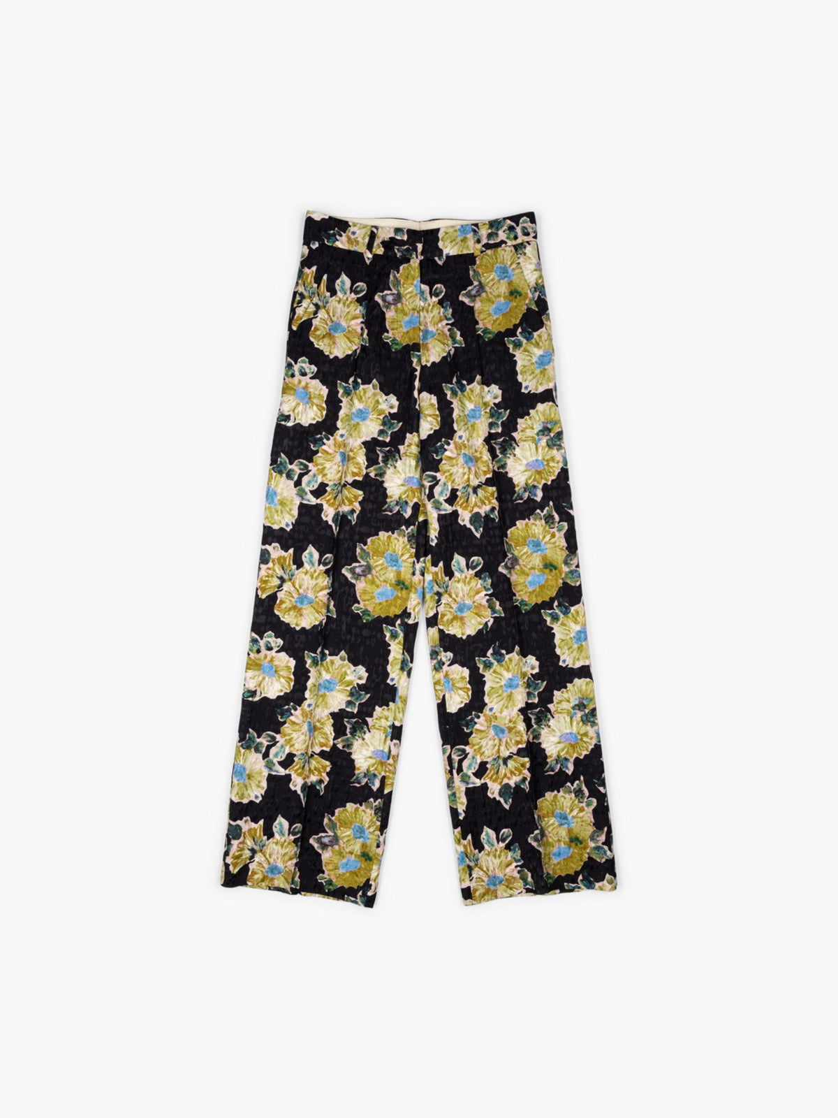Odeeh Painted Flowers Pants Powder