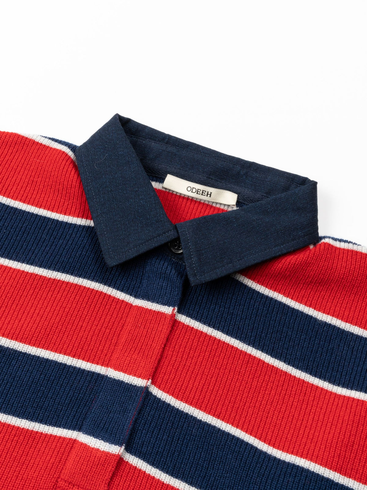 Odeeh Wool Cashmere Polo True Red