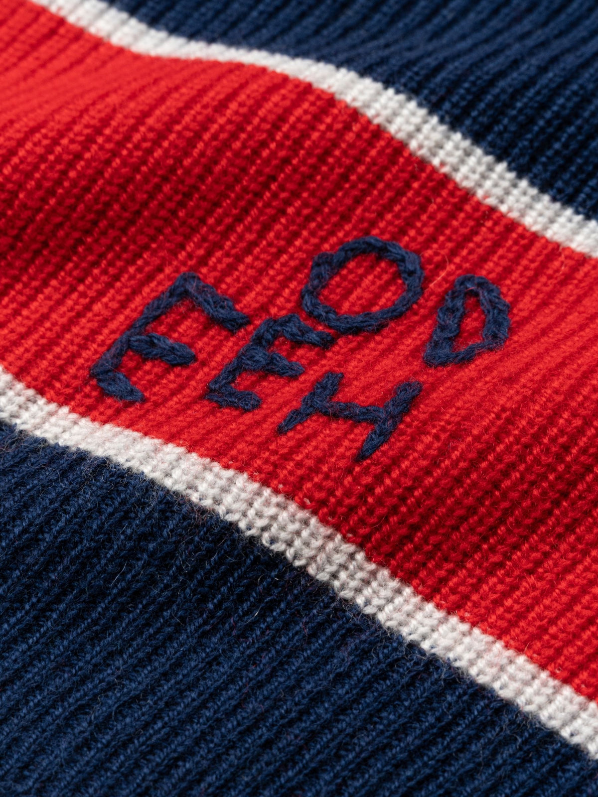 Odeeh Wool Cashmere Polo True Red