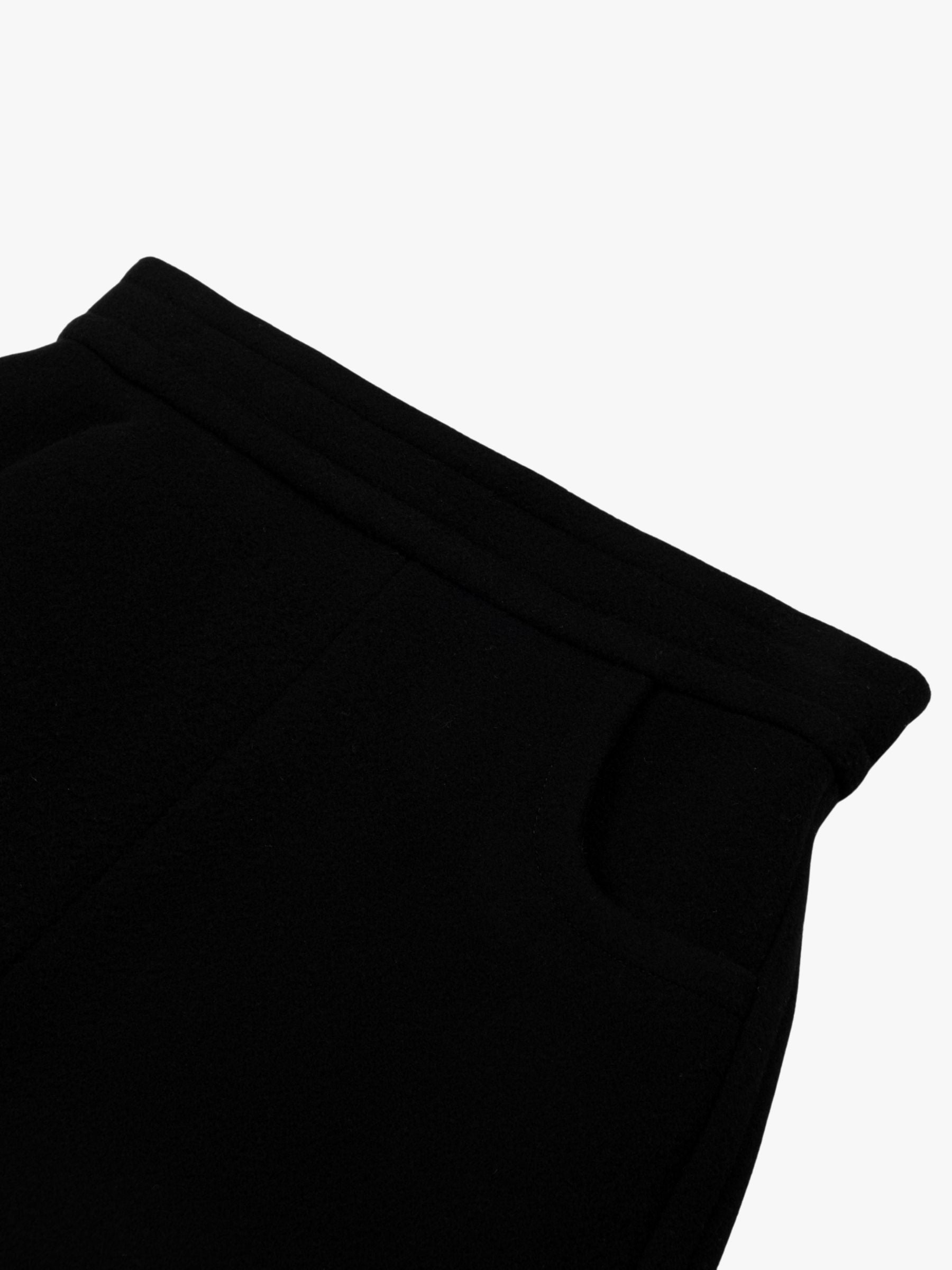 Patou Asymmetrical Mini Skirt Black