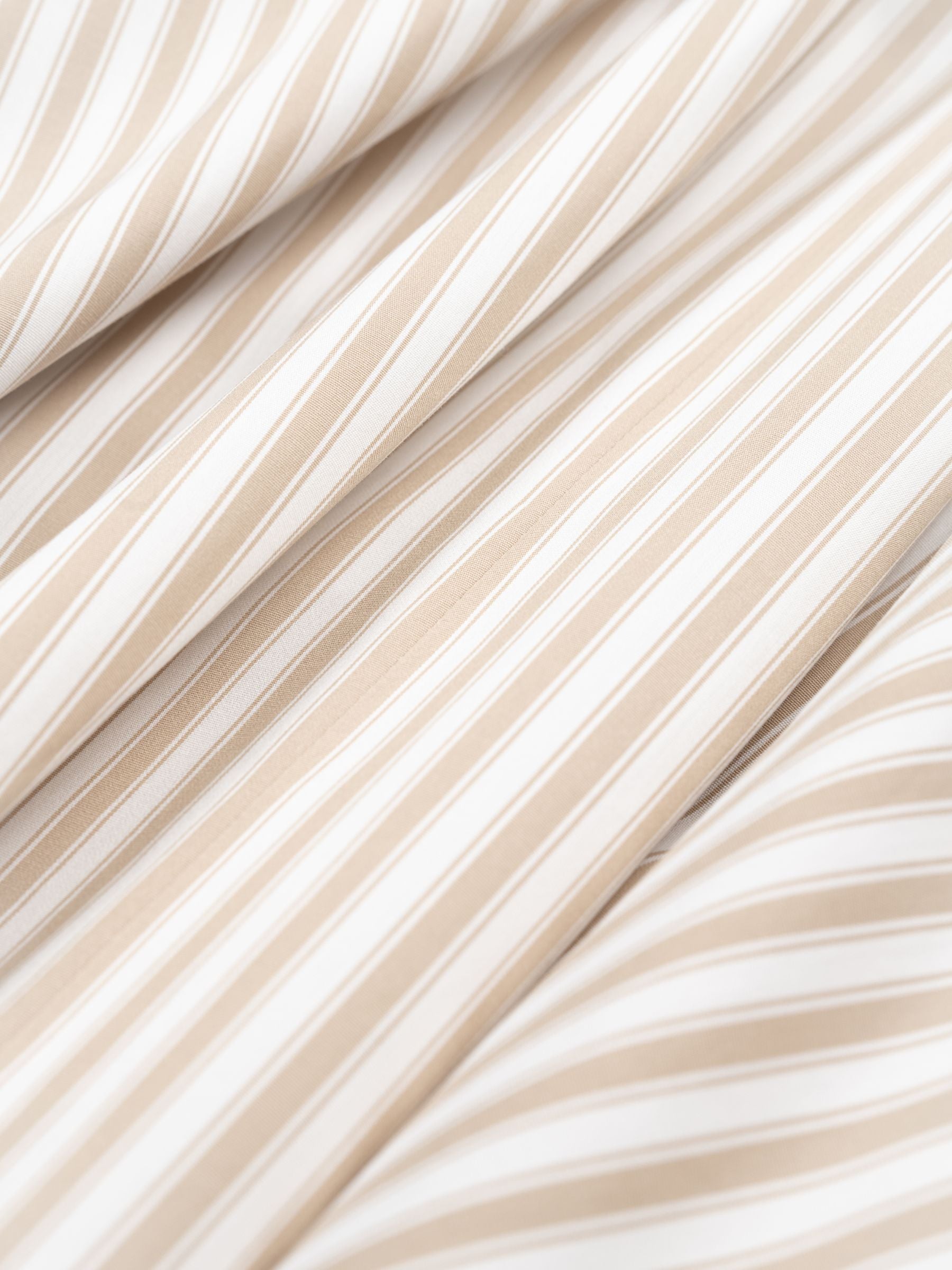 Patou Elasticated Midi Skirt Dolce Coffee Stripes