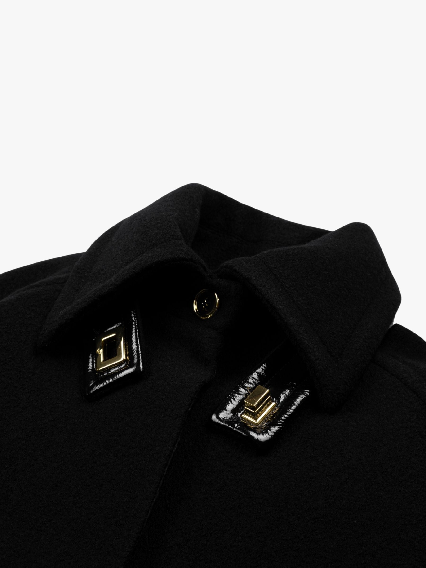 Patou Volume Lock Coat Black