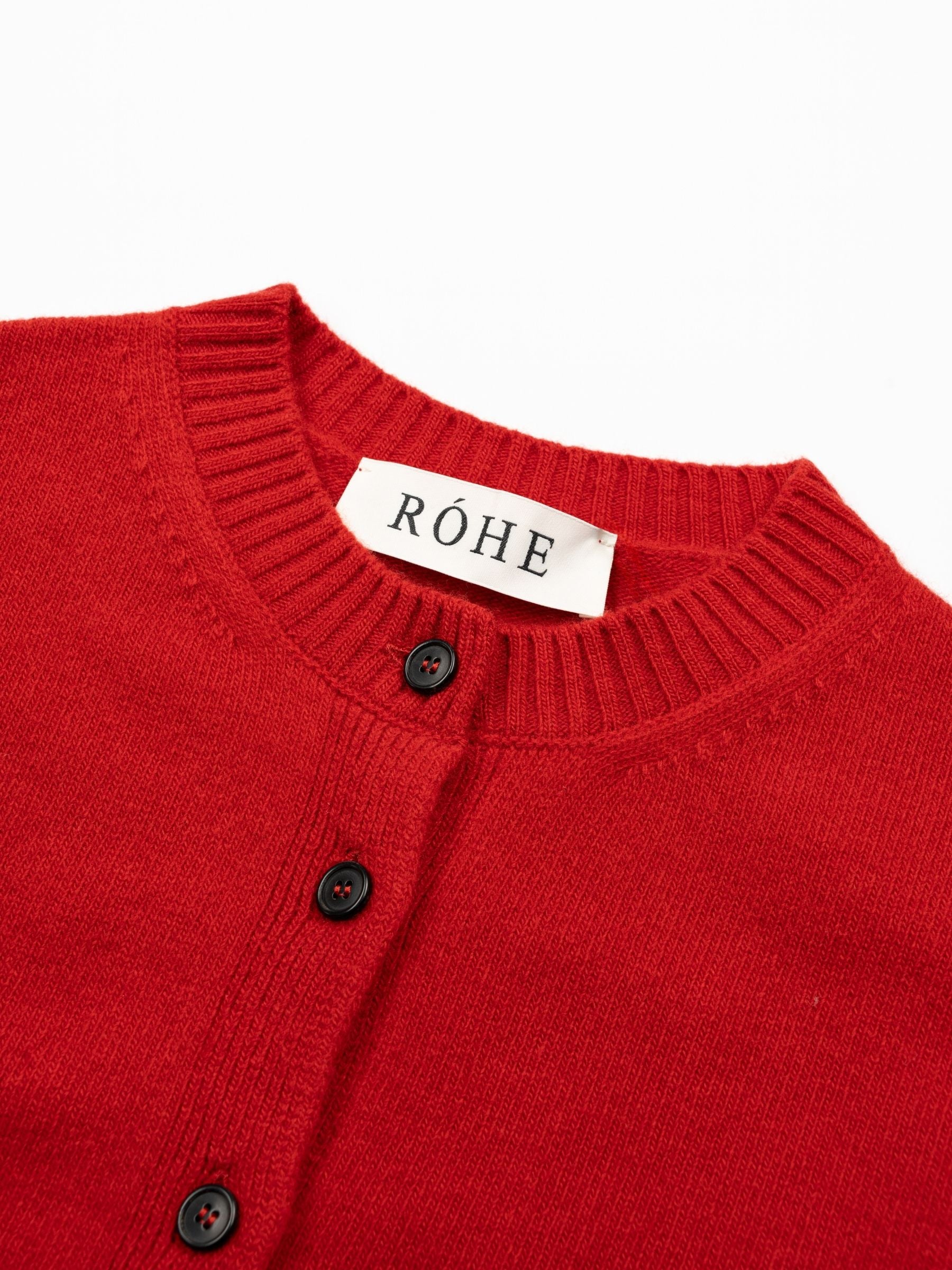 Rohe Classic Cardigan Red